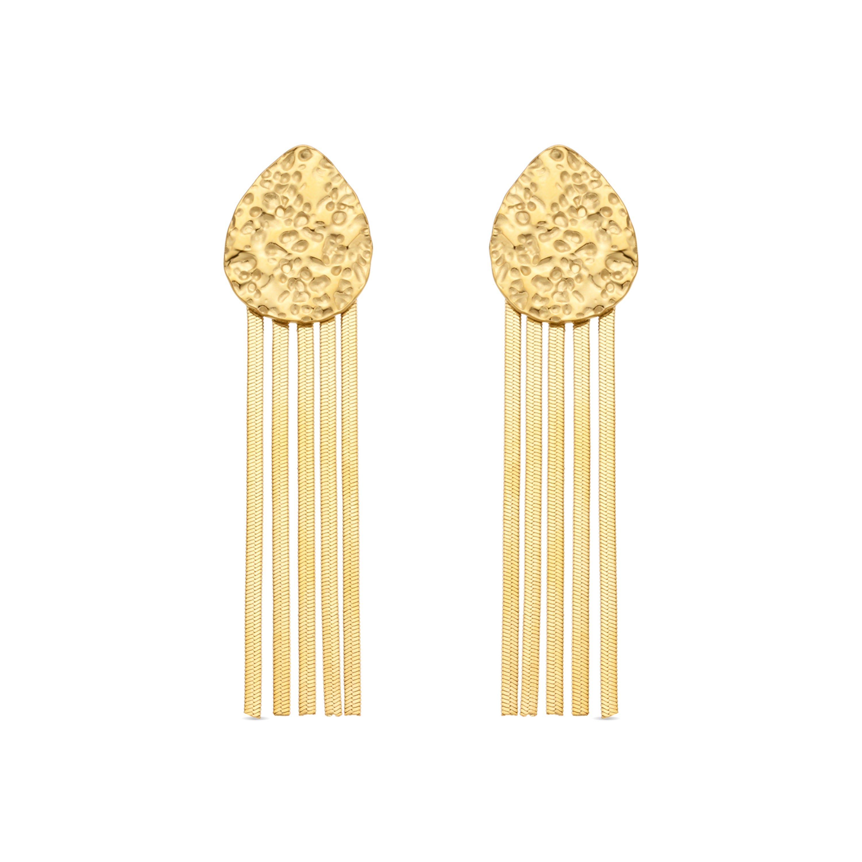 Pendientes acabado en oro amarillo 18k - Belol