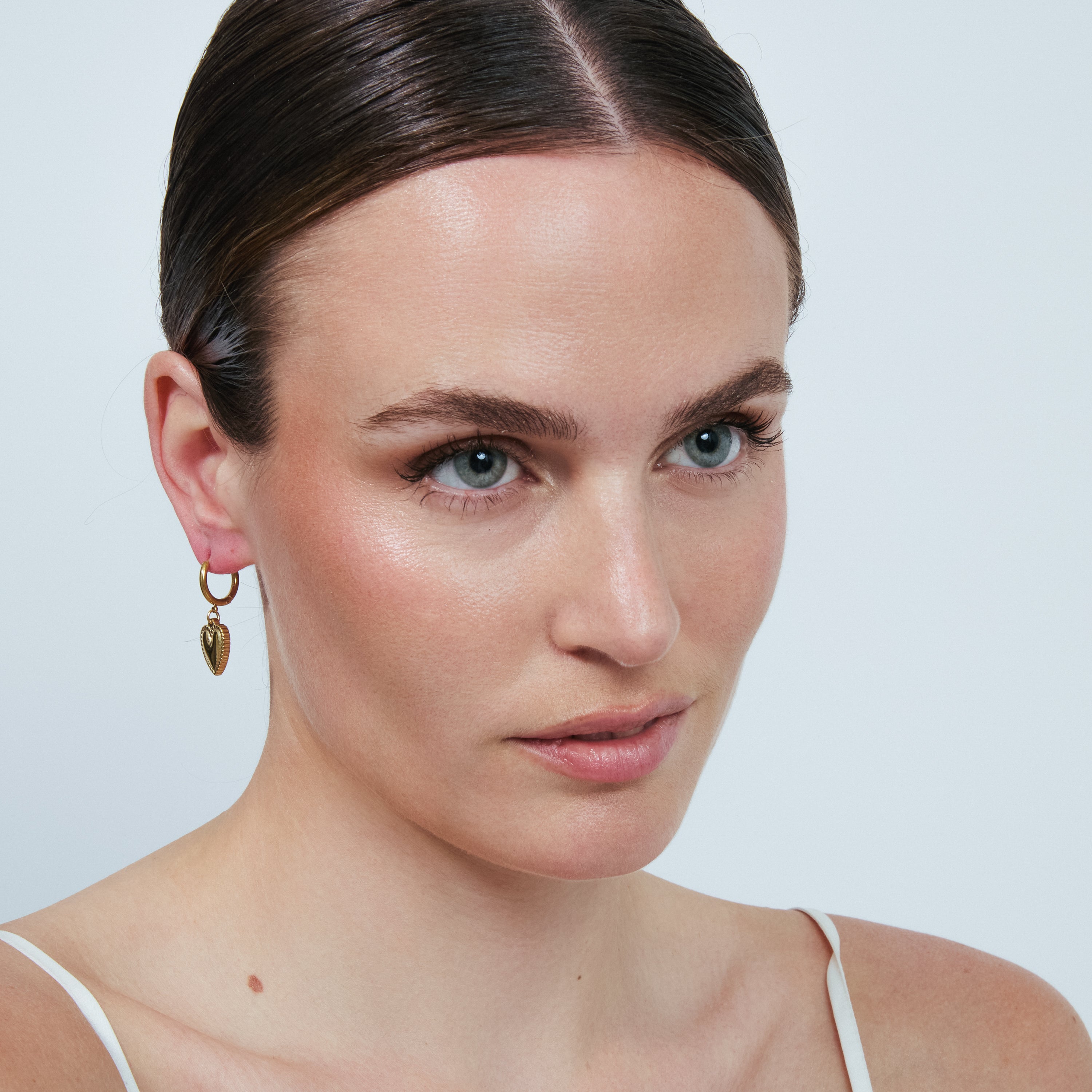 Pendientes acabado en oro amarillo de 18k - Dadis