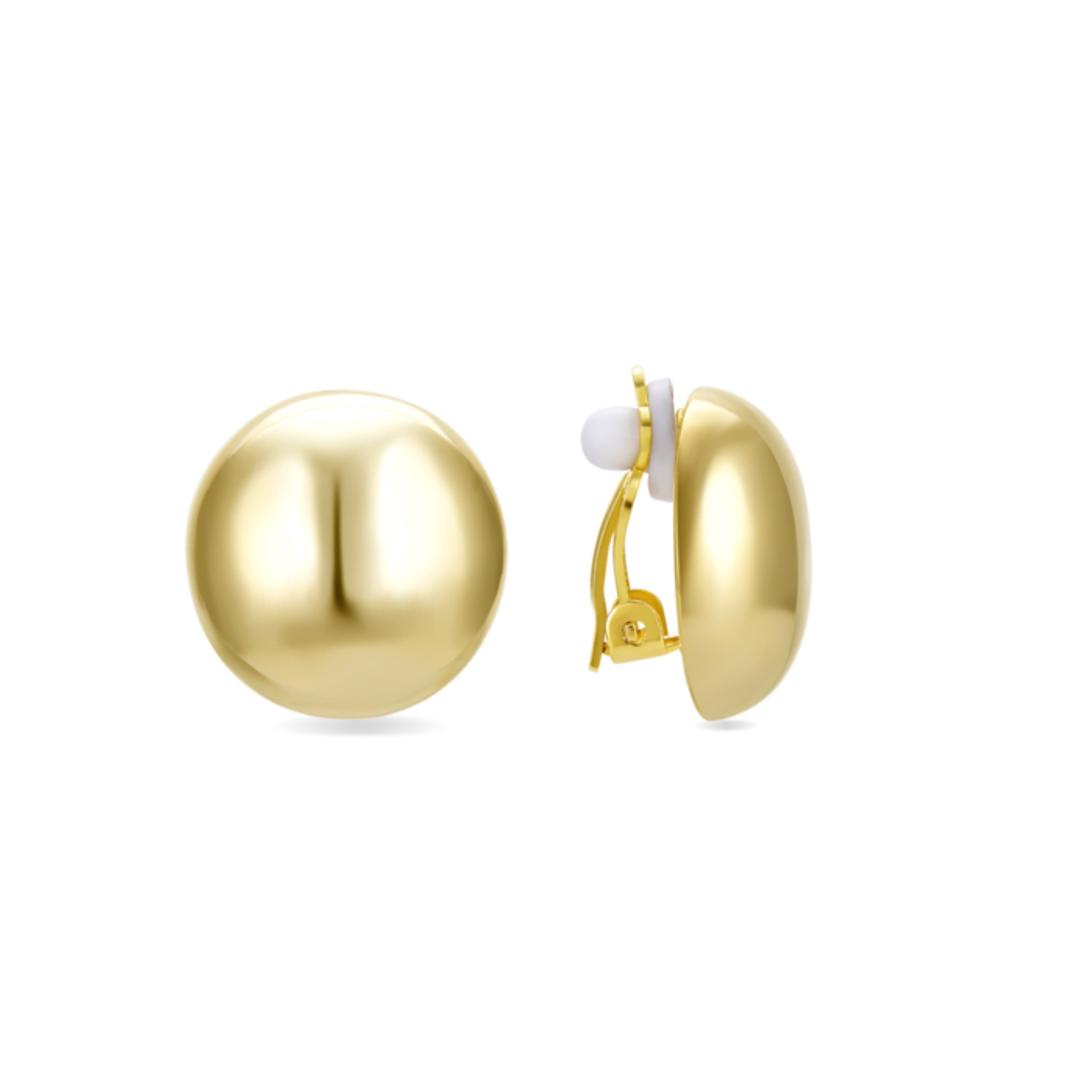 Pendientes acabados en oro amarillo de 18K - Kelnab