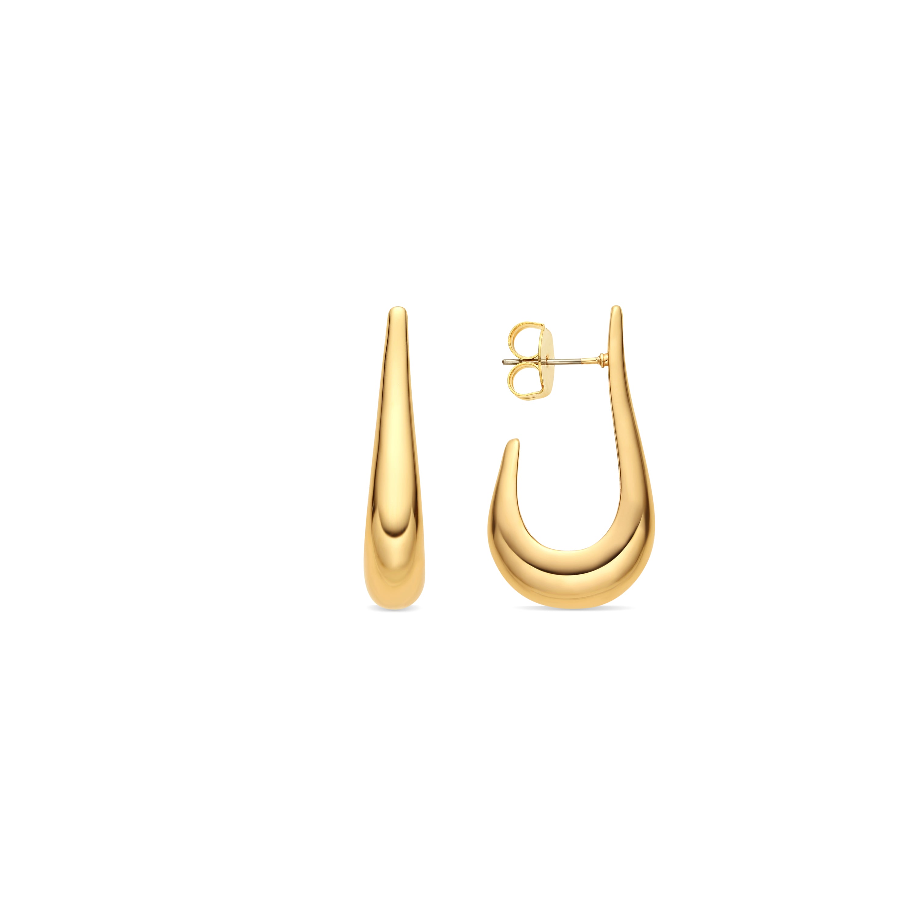 Ohrringe mit 18k Gelbgold-Finish - Banni