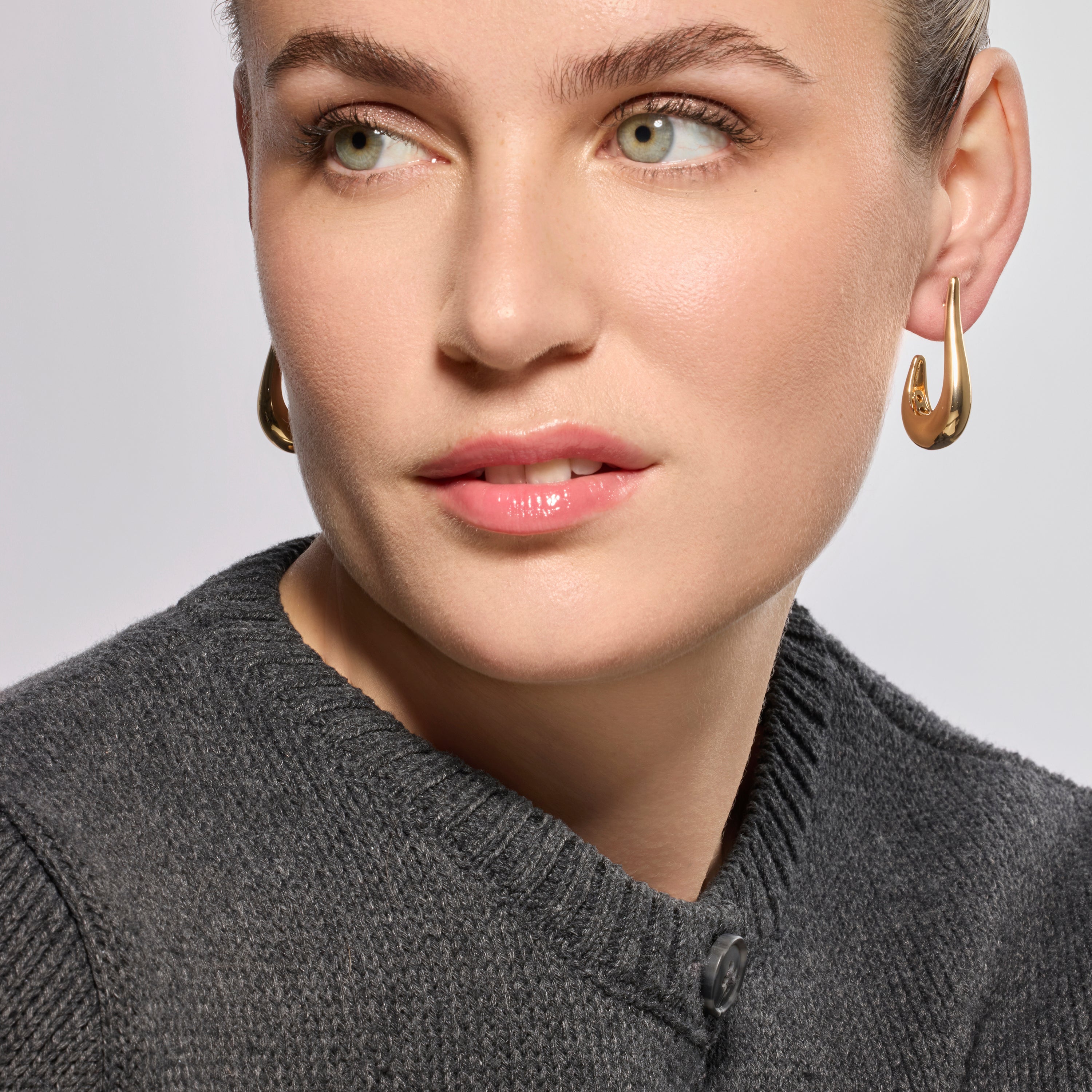 Ohrringe mit 18k Gelbgold-Finish - Banni