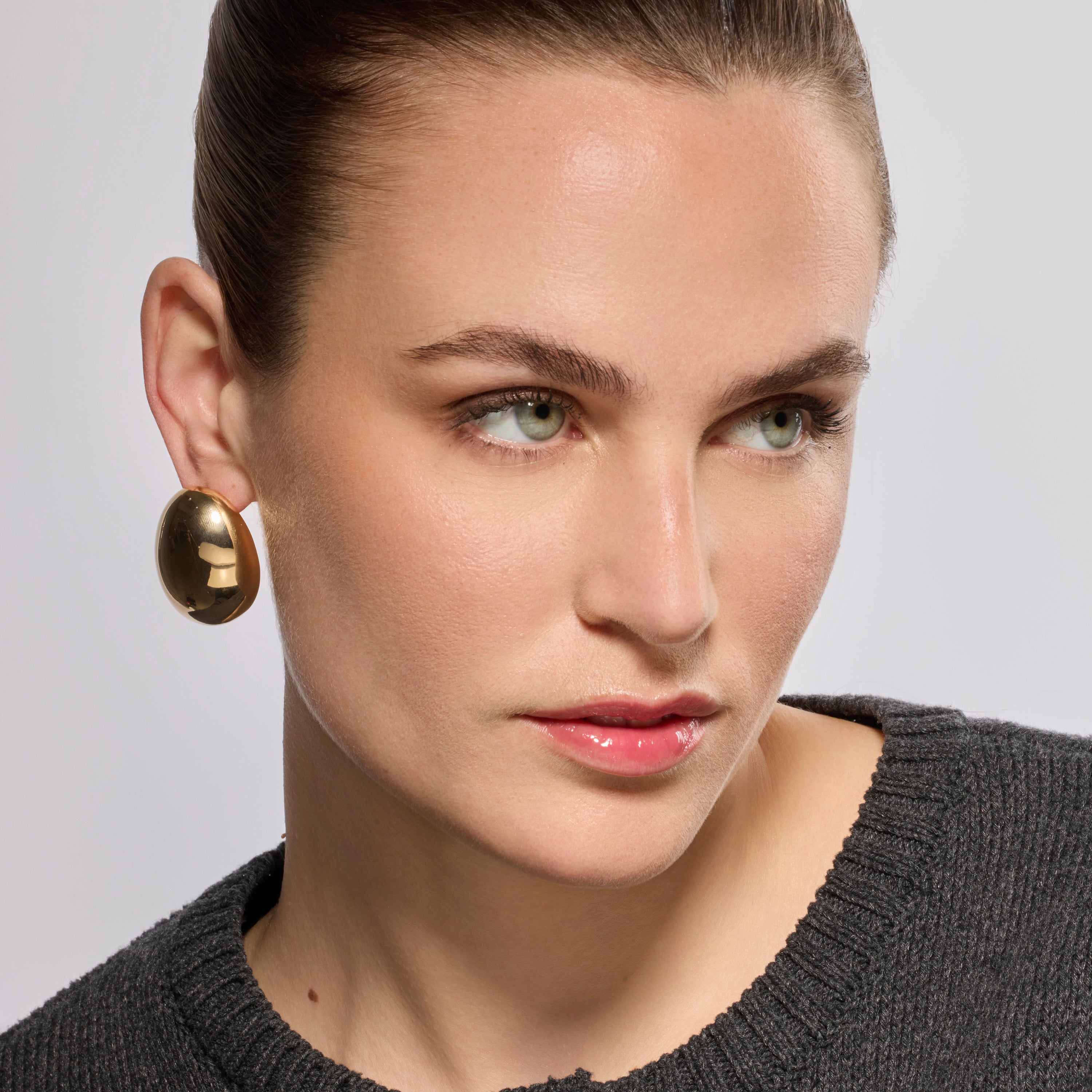 Ohrringe mit 18k Gelbgold-Finish - Asgruk