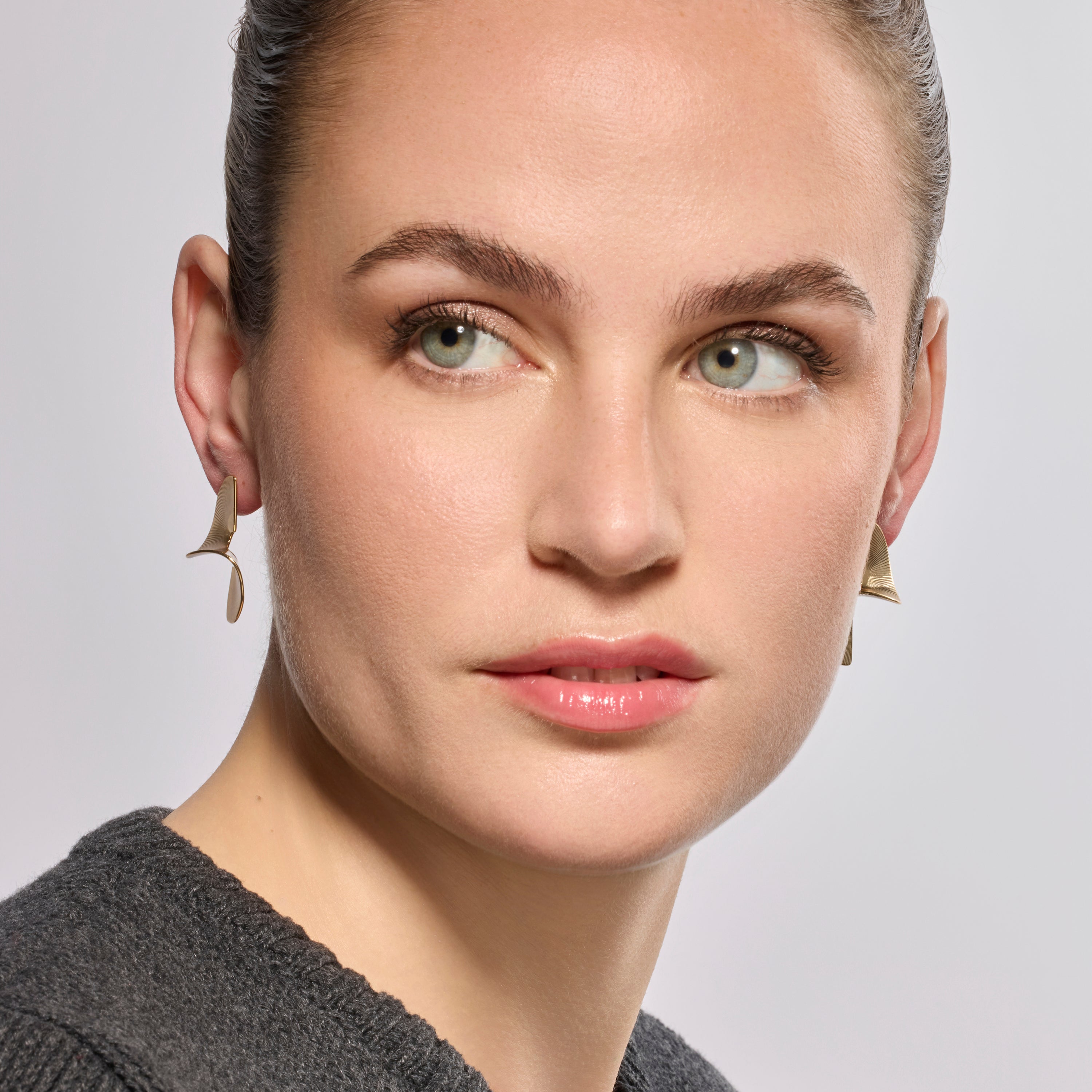 Ohrringe mit 18k Gelbgold-Finish - Khano