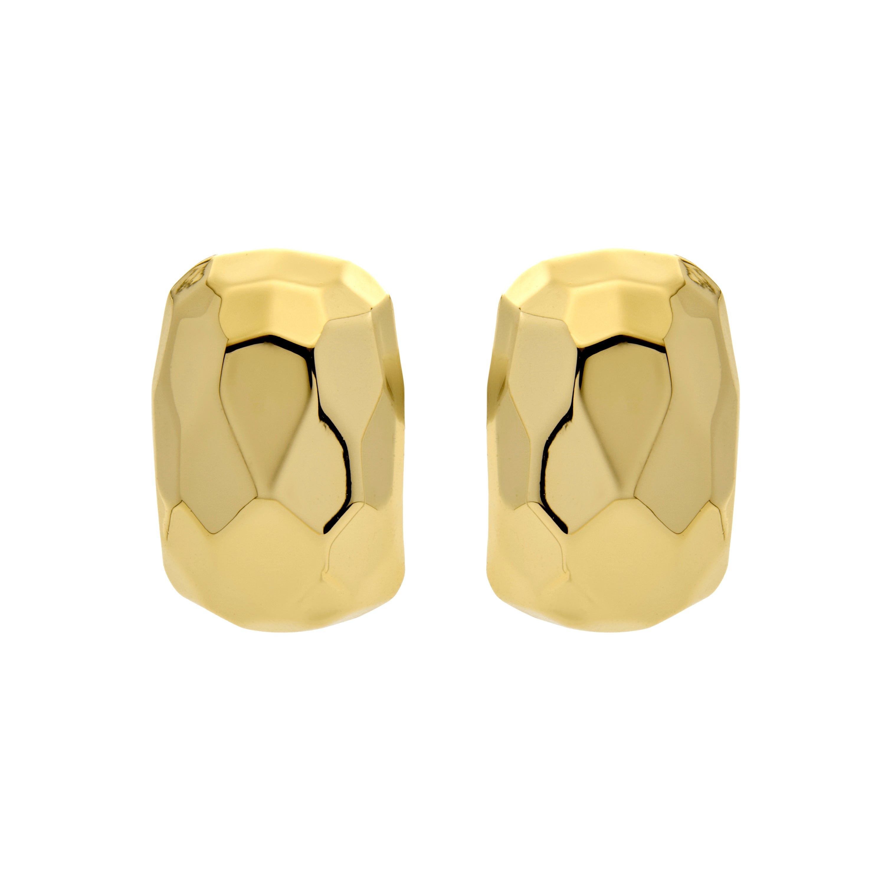 Pendientes acabado en oro amarillo 18k - Sarie