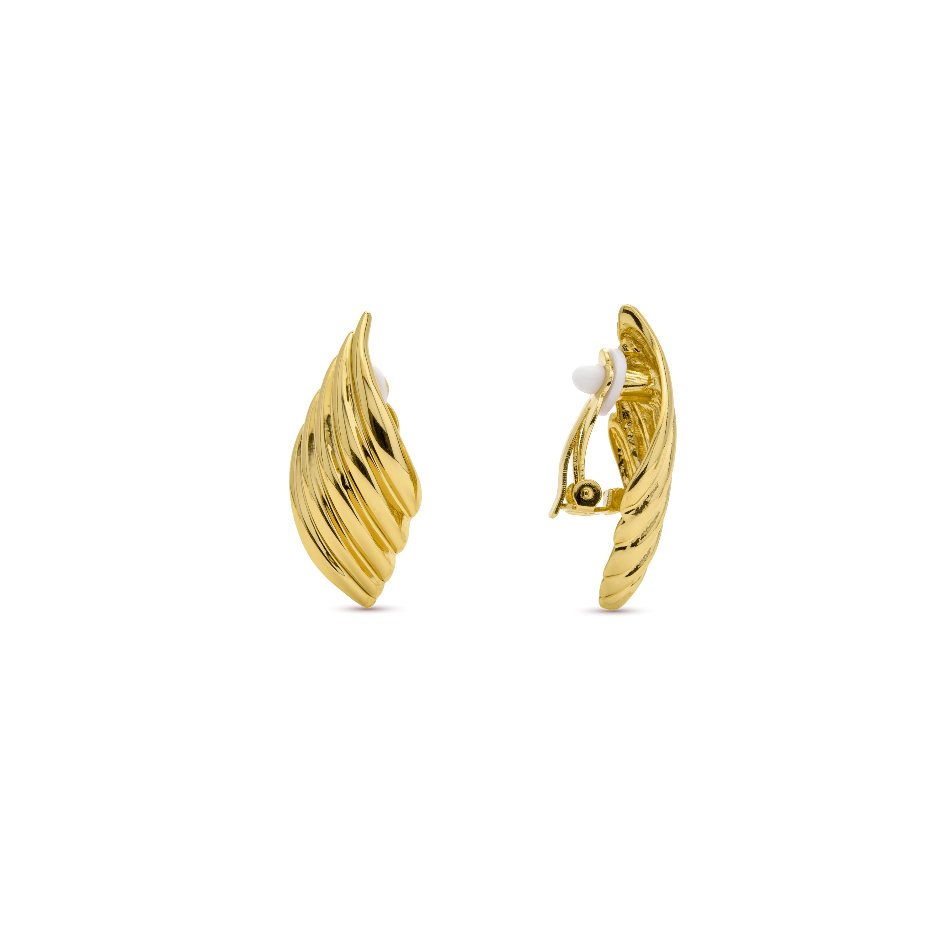 Pendientes acabado en oro amarillo 18k - Lizor