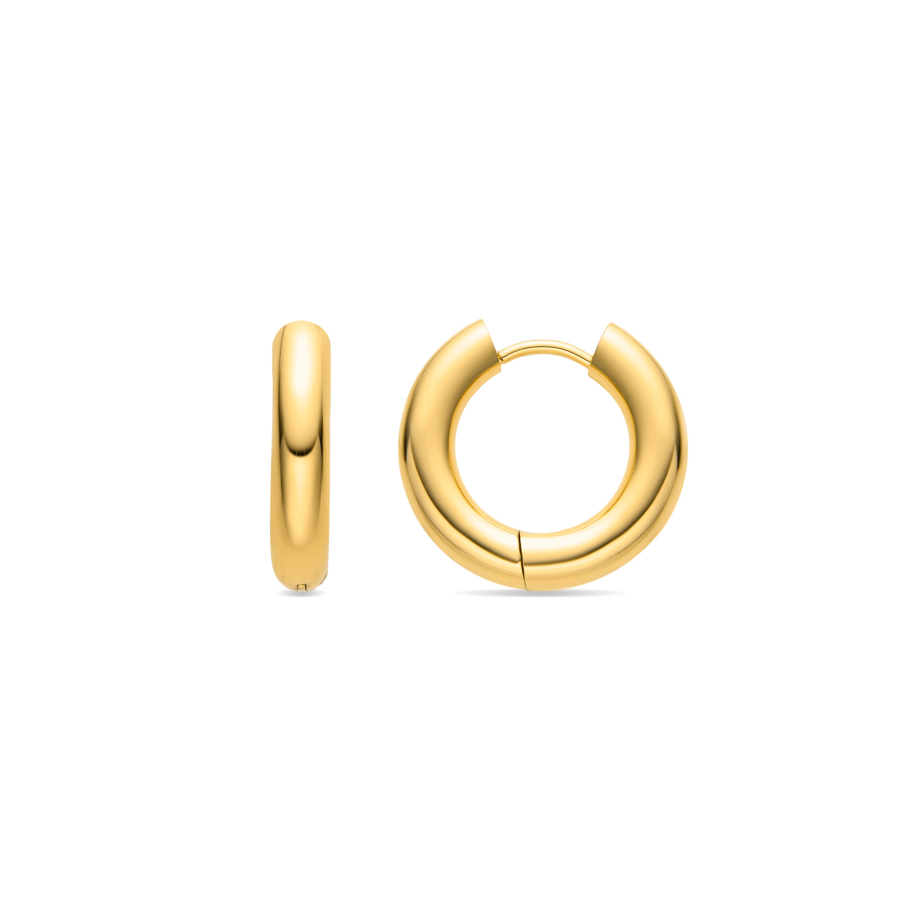 Pendientes acabado oro 18K - Helali