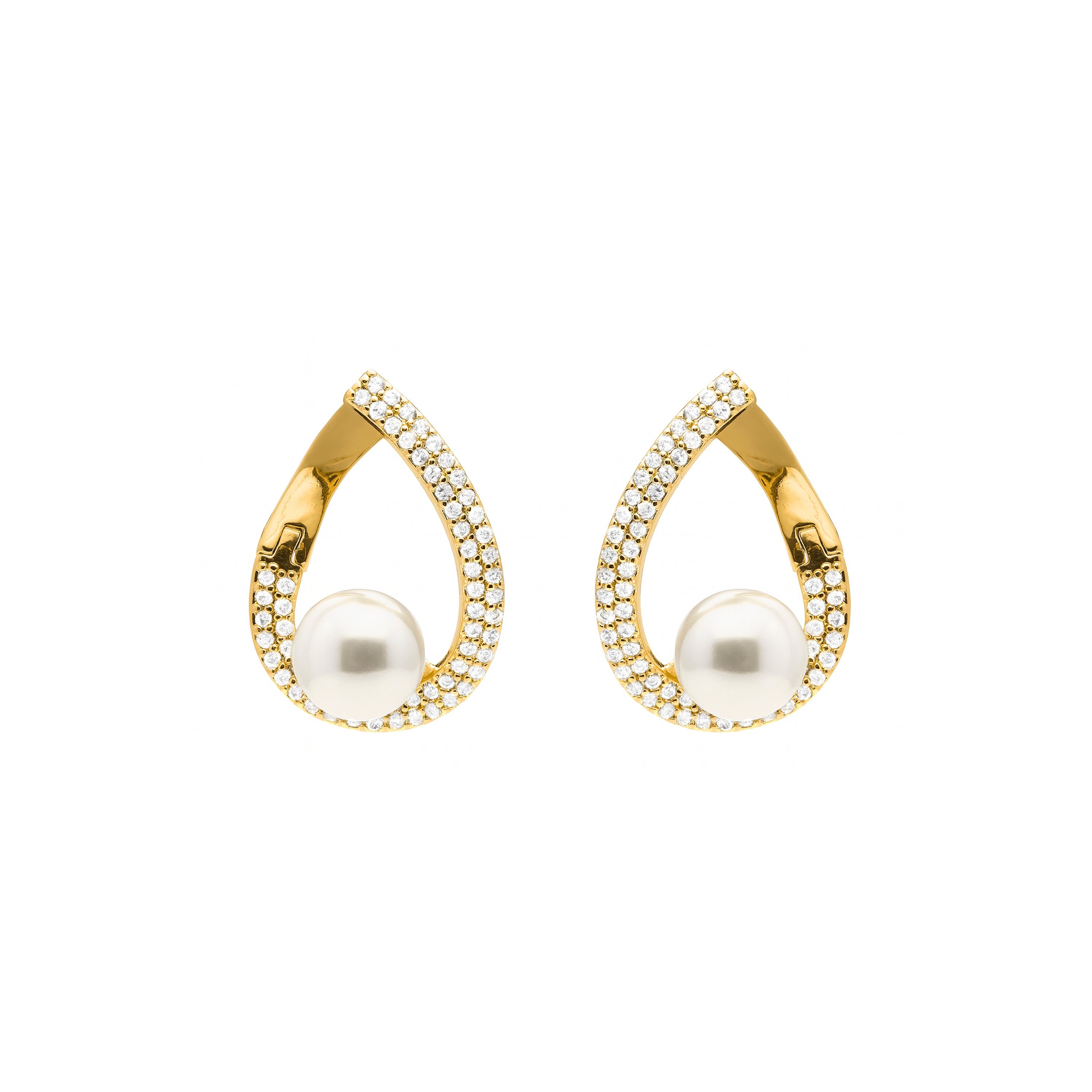 Pendientes acabado en oro amarillo 18k - Renci