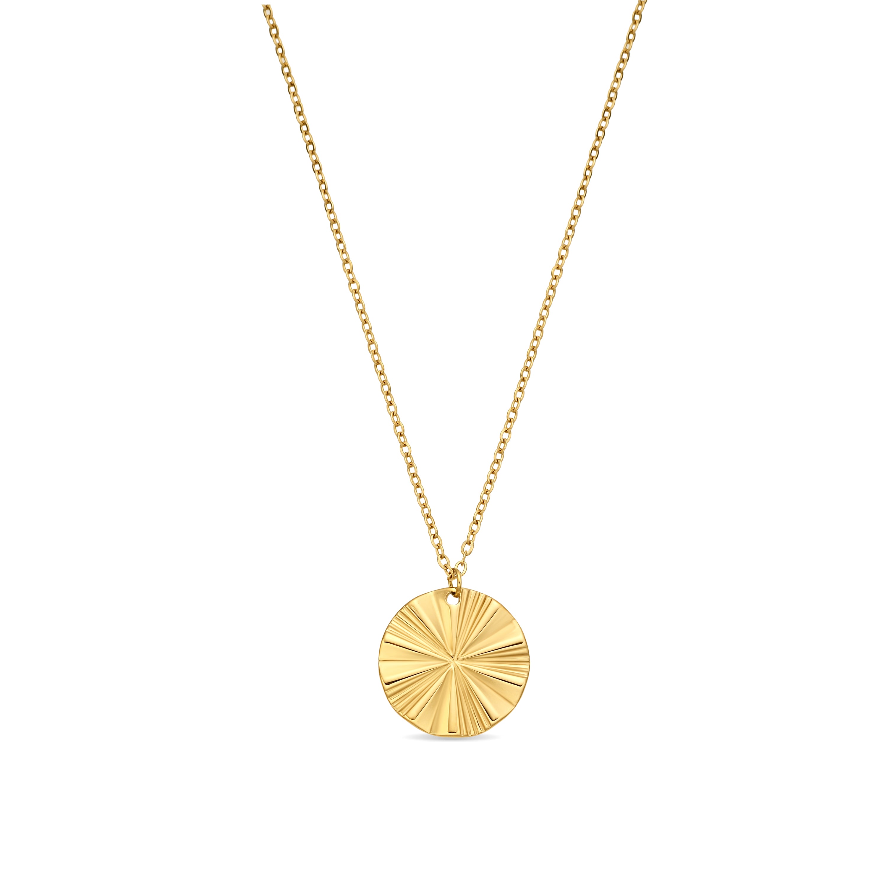 Collar acabado en oro amarillo de 18k - Muegia