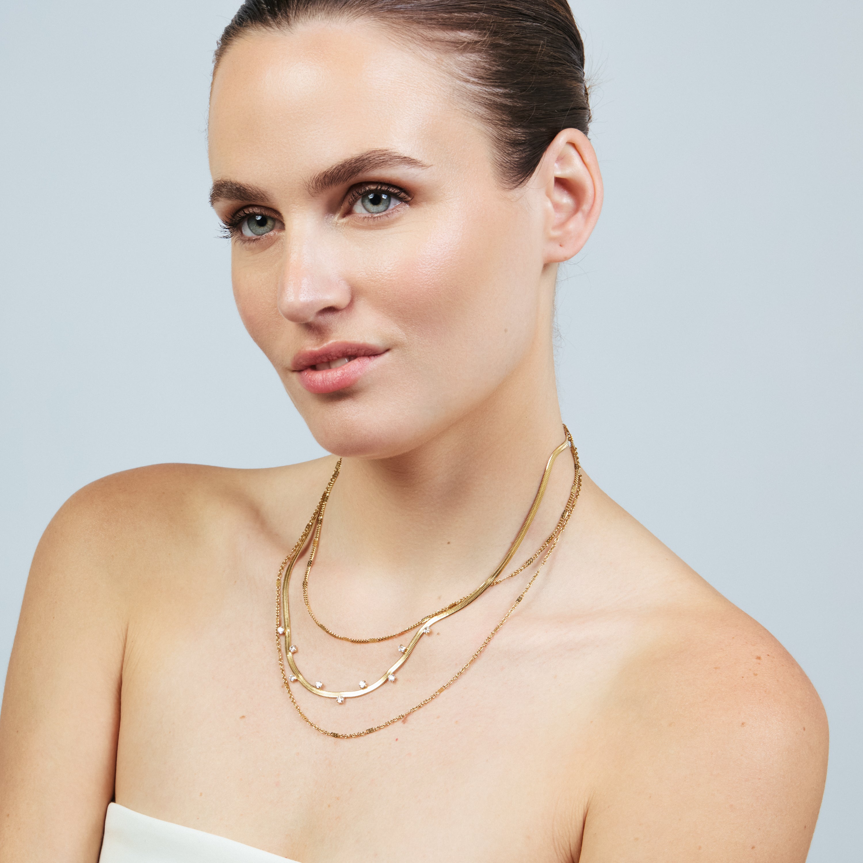 Collar acabado en oro amarillo de 18k - Ulagos