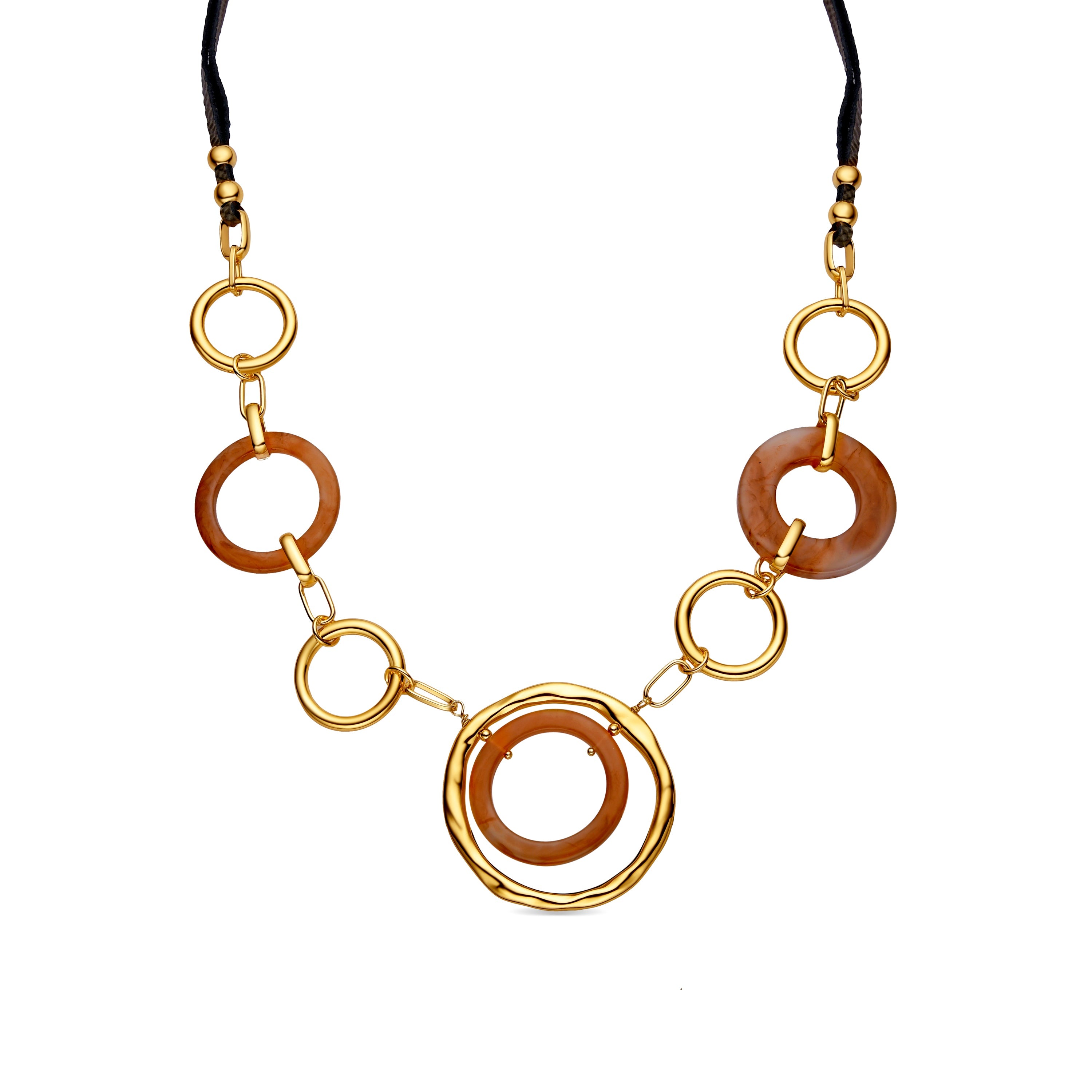 Collar acabado oro 18k - Saimil