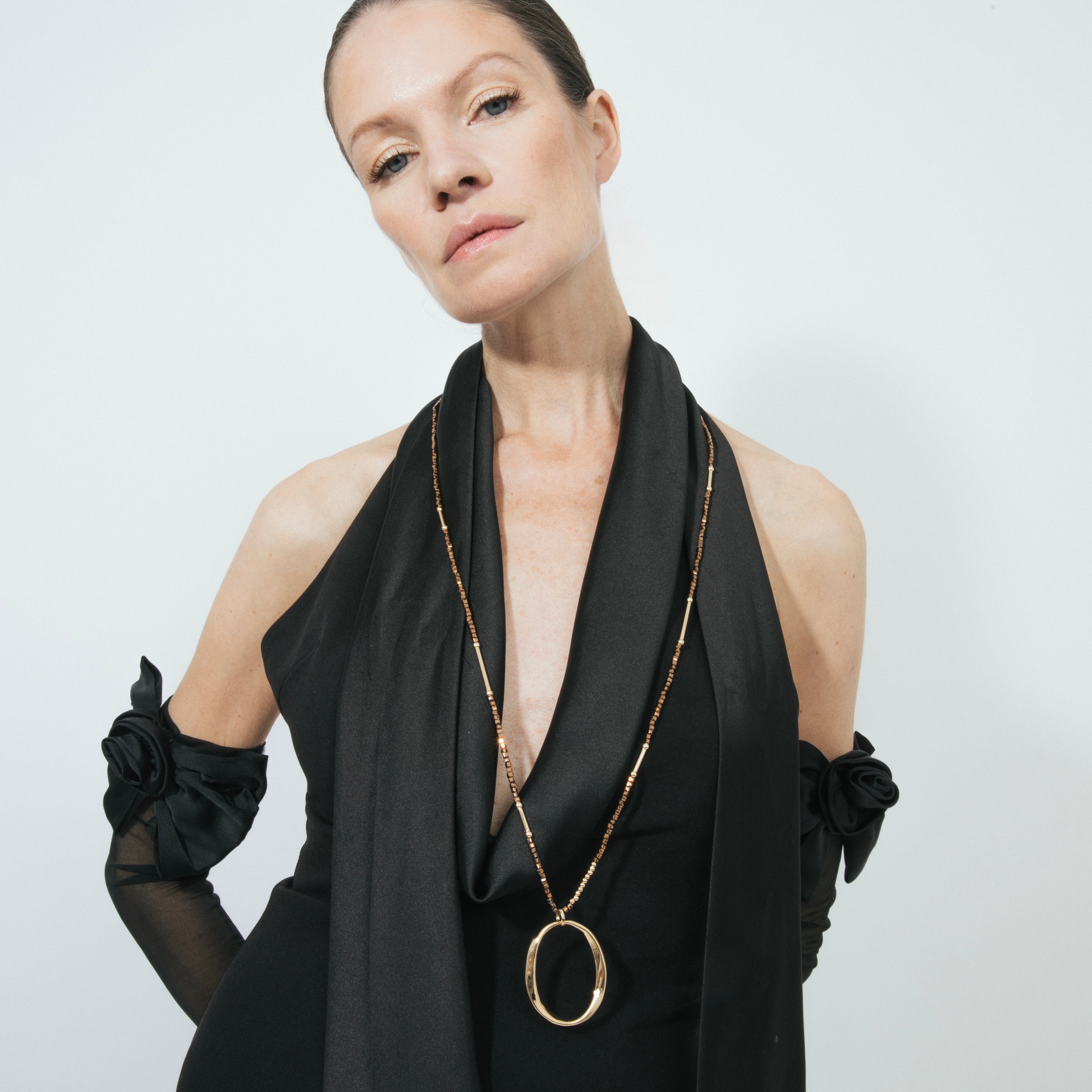 Collar acabado en oro amarillo 18k - Nilial