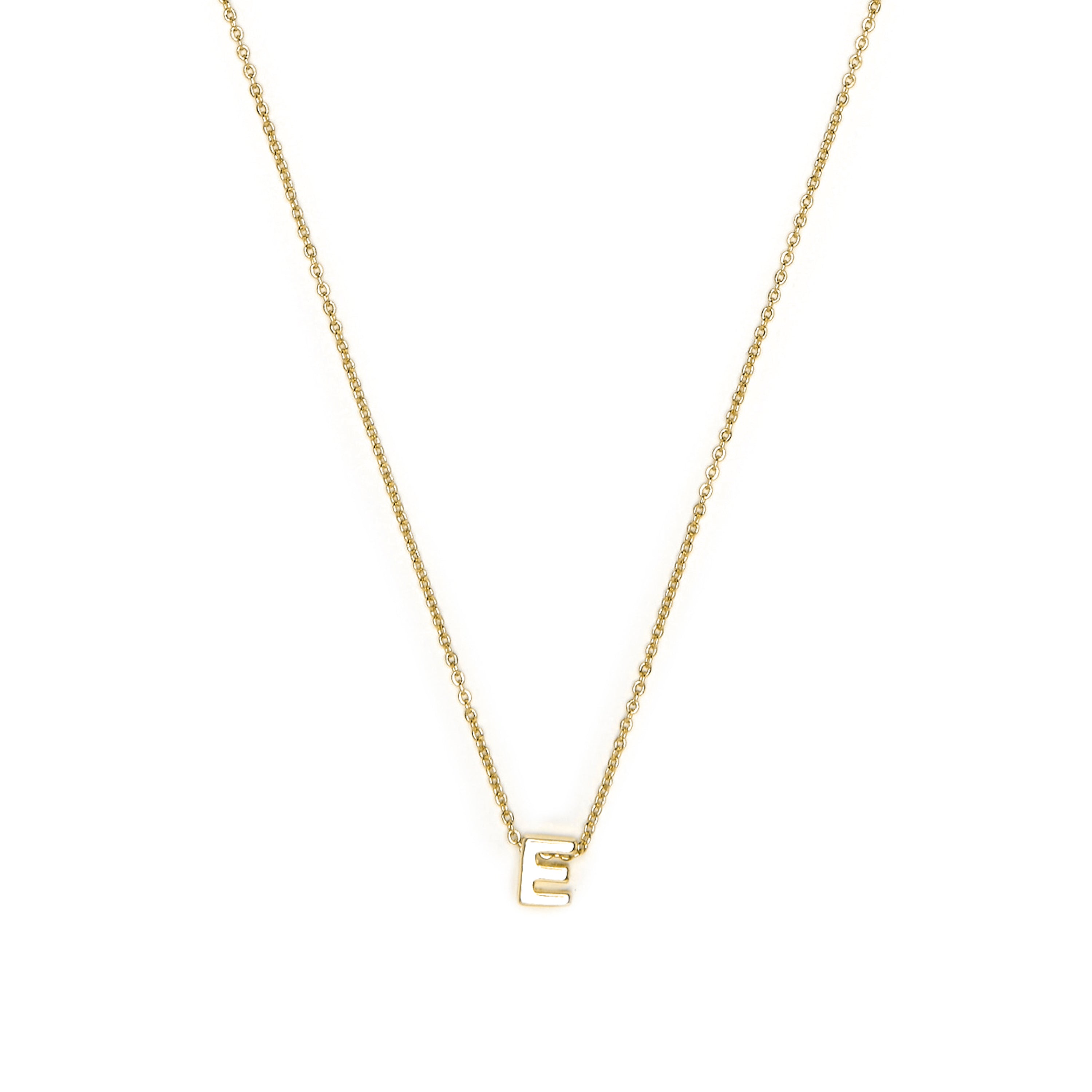 Collar acabado oro amarillo 18k - Alphabet