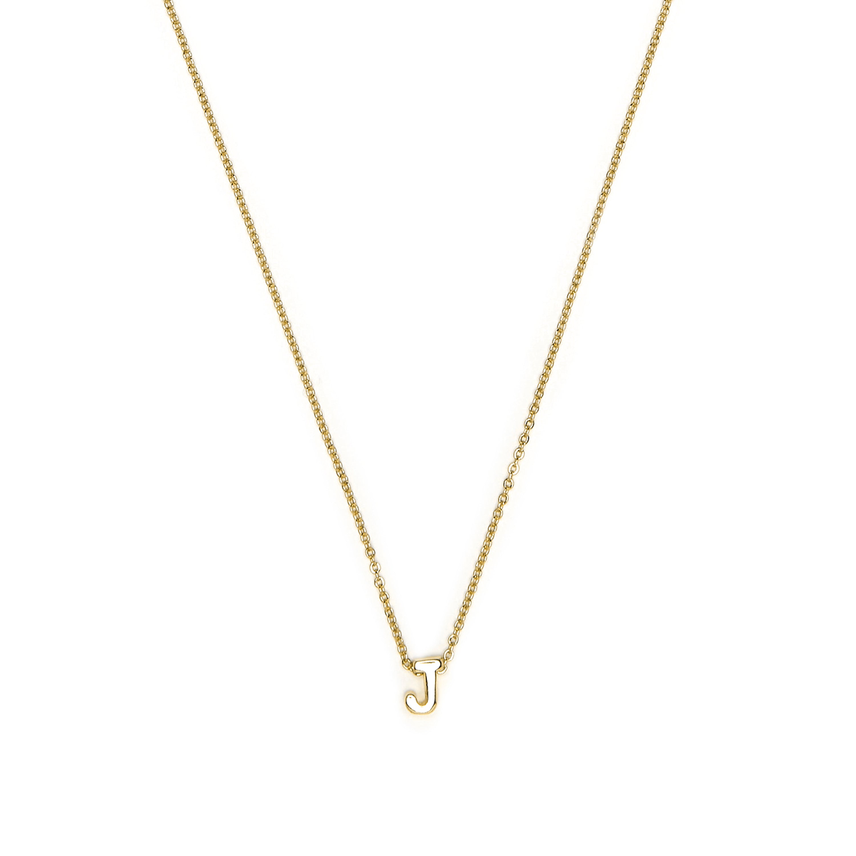 Collar acabado oro amarillo 18k - Alphabet