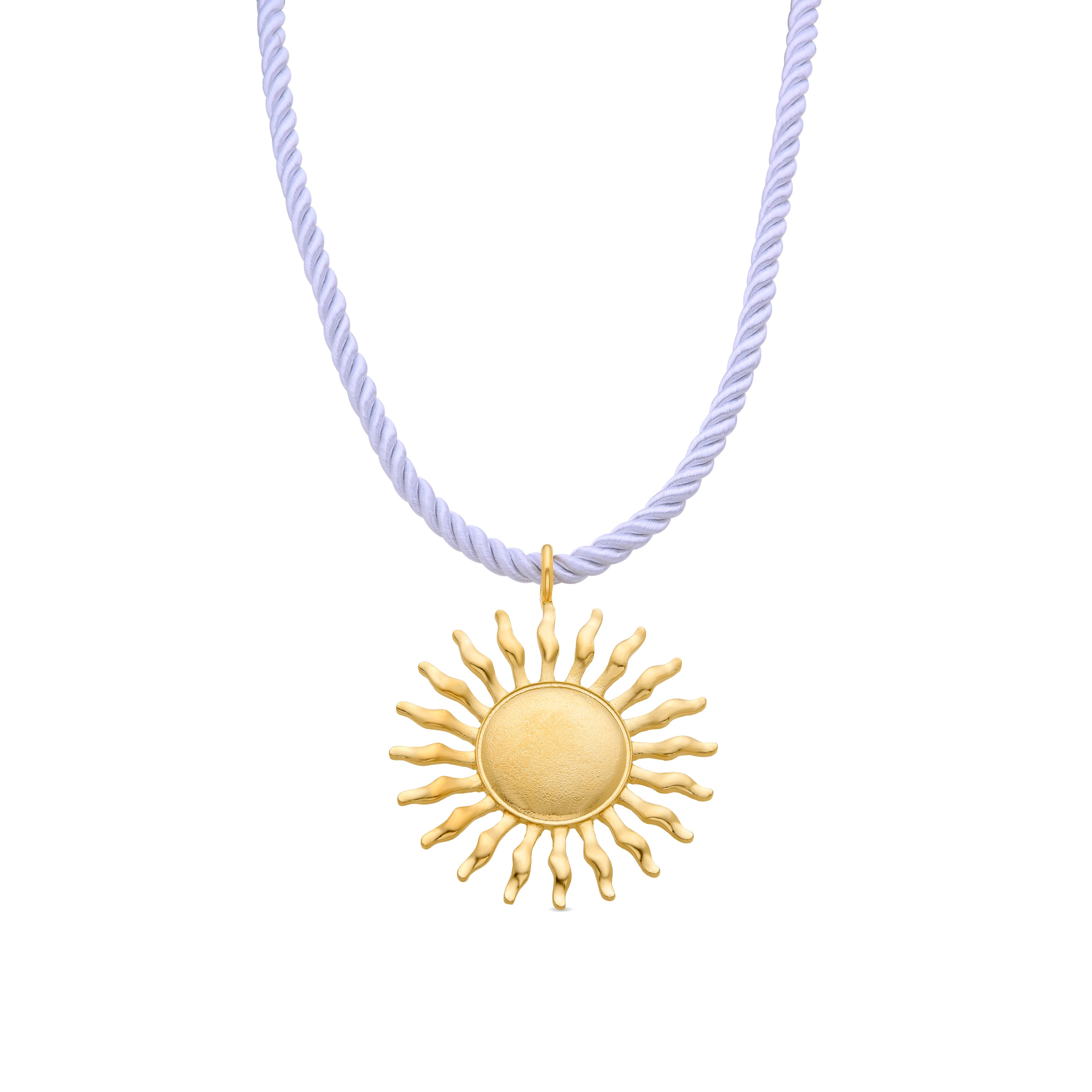 Collar acabado en oro amarillo de 18k - Hinya