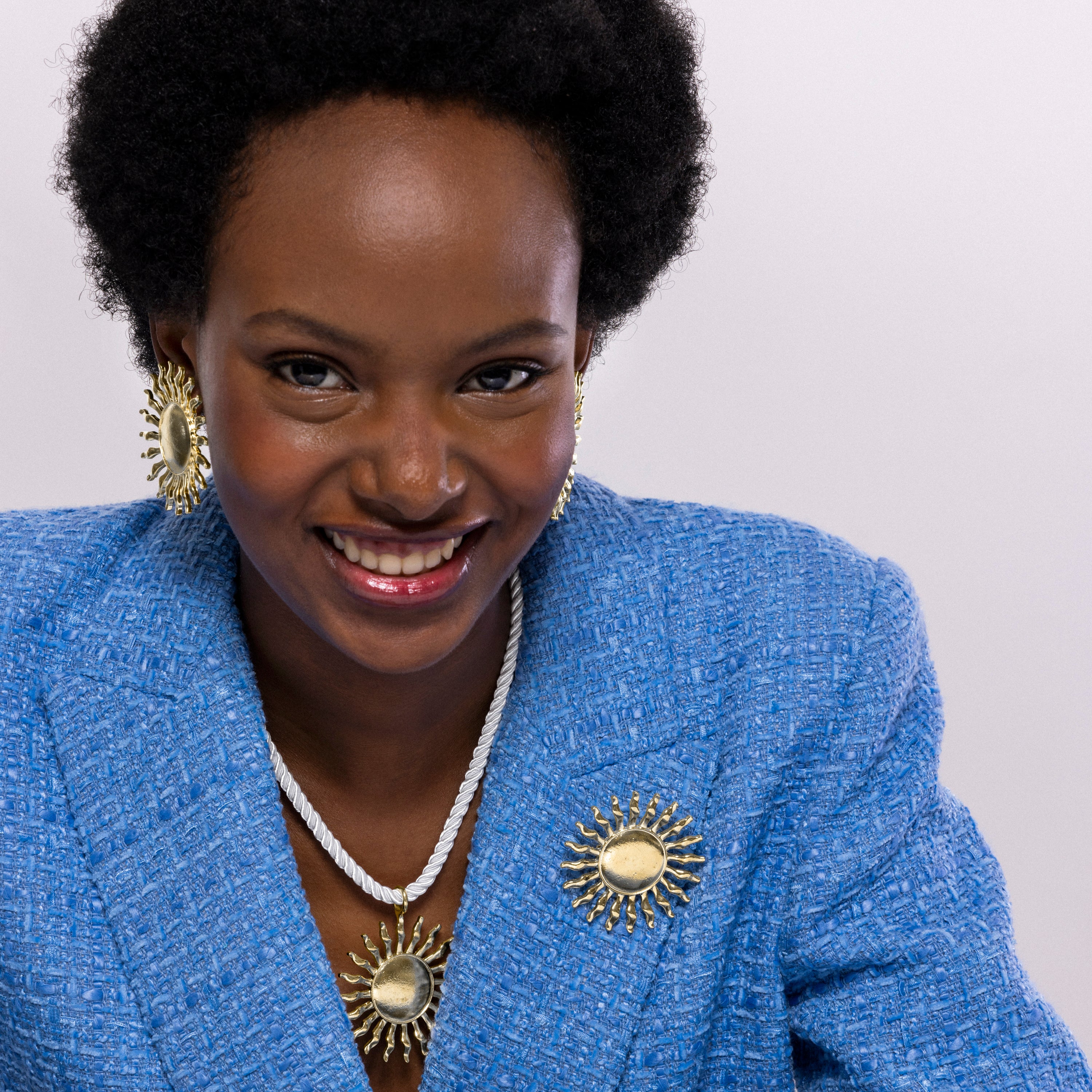 Collar acabado en oro amarillo de 18k - Hinya