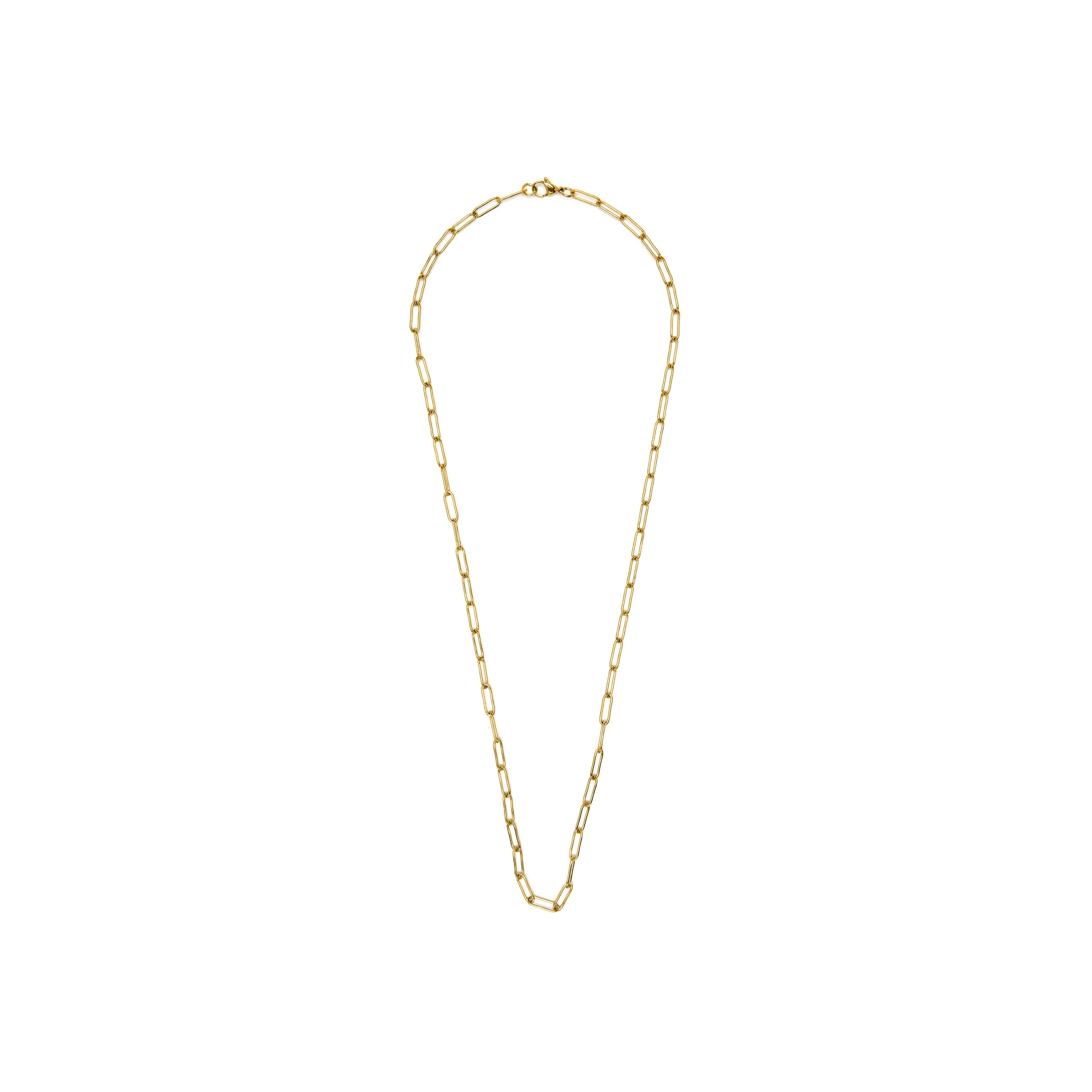 Collar de 60cm acabado en oro amarillo de 18k - Sanmi