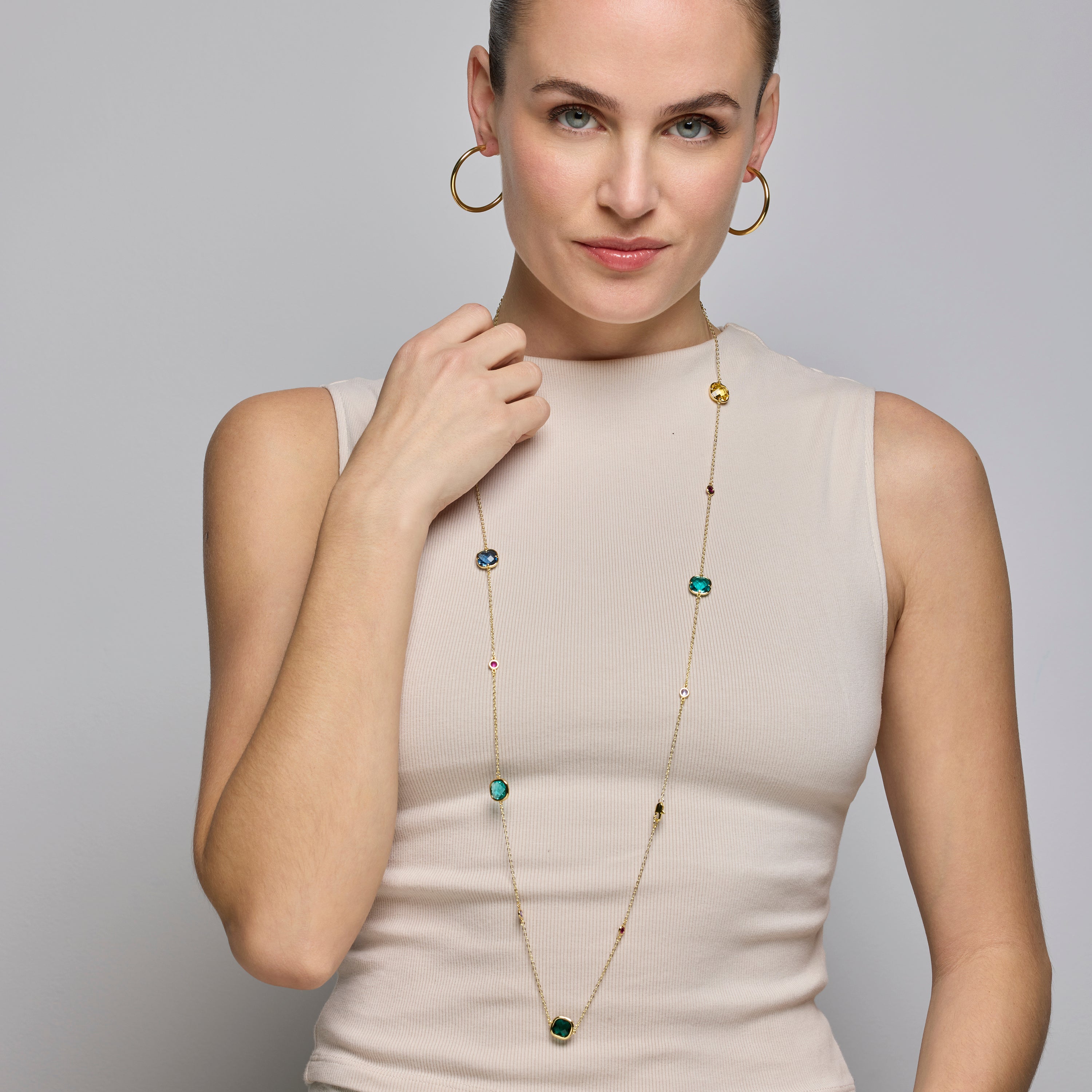 Collar Docal acabado oro amarillo 18k