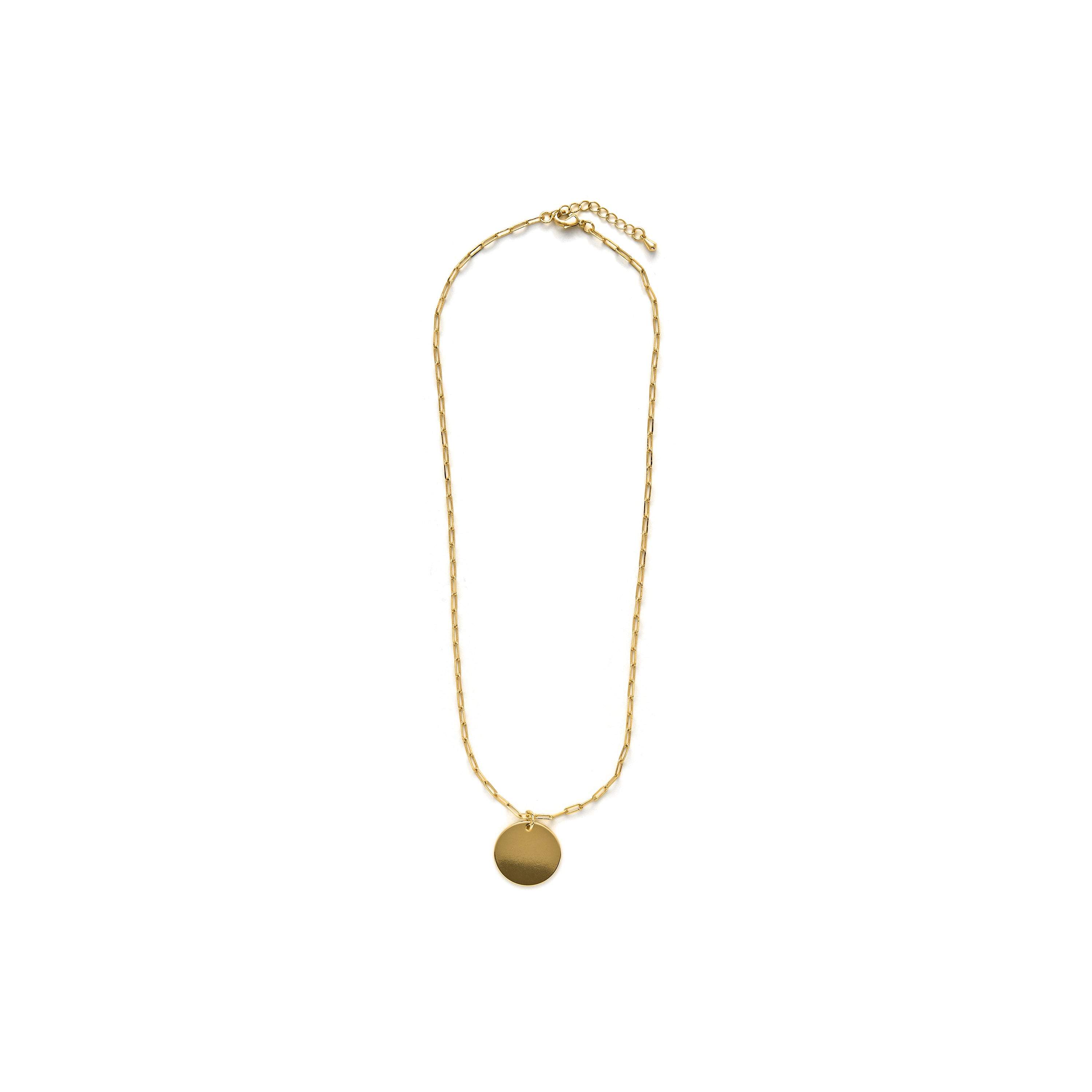 Collar acabado en oro amarillo de 18k - Gumax