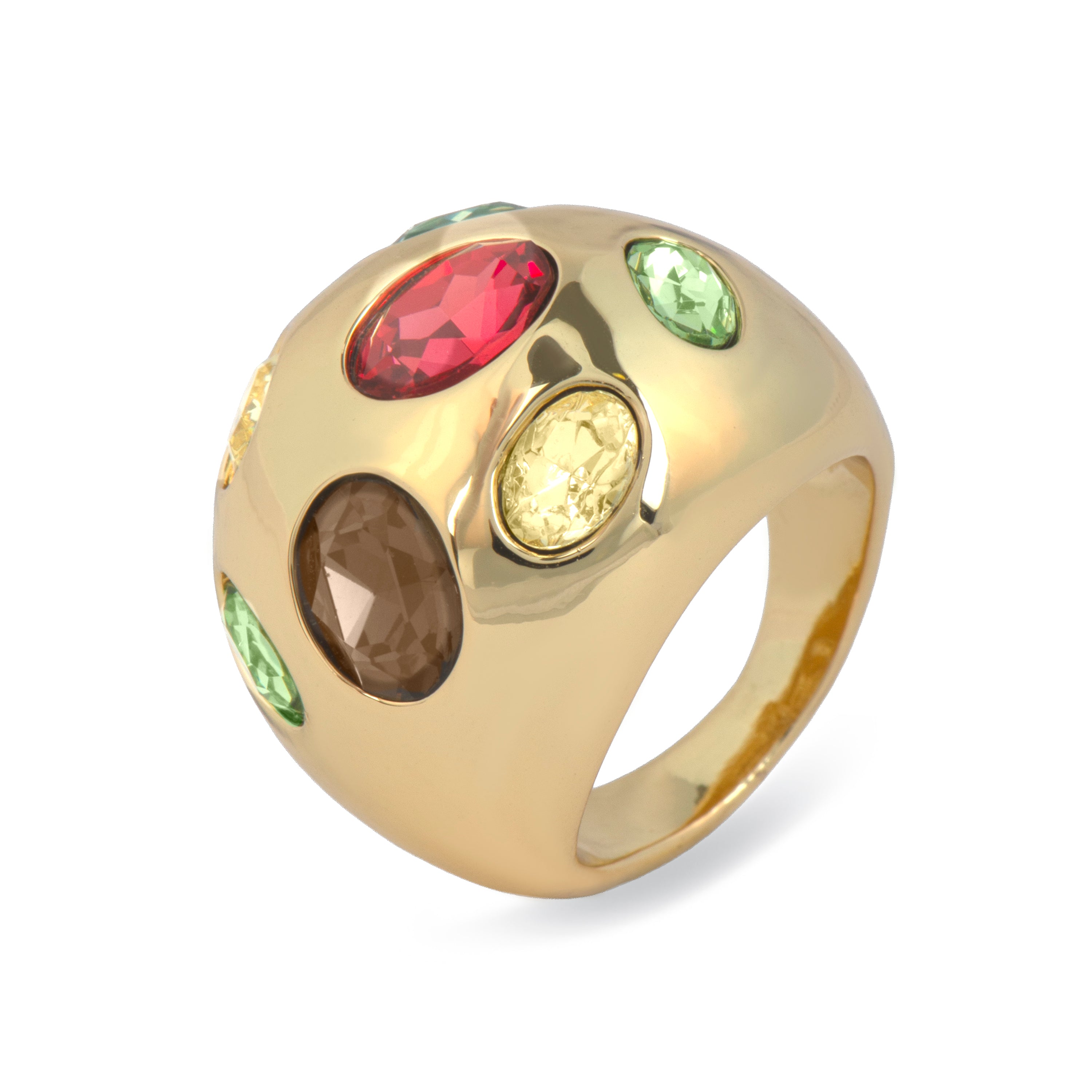 Anillo acabado en oro amarillo de 18k - Sirju