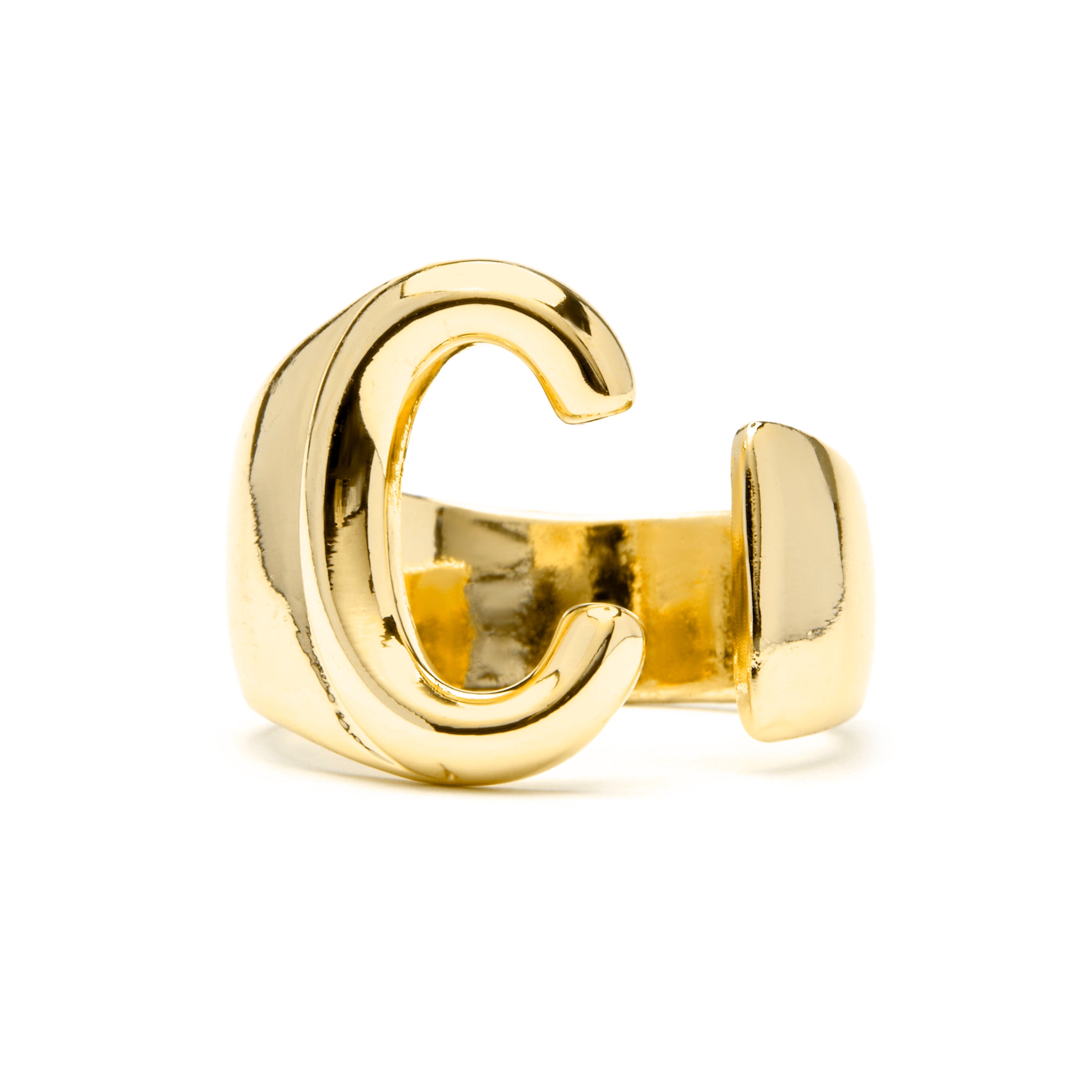 Anillo acabado oro amarillo 18k - Alphabet