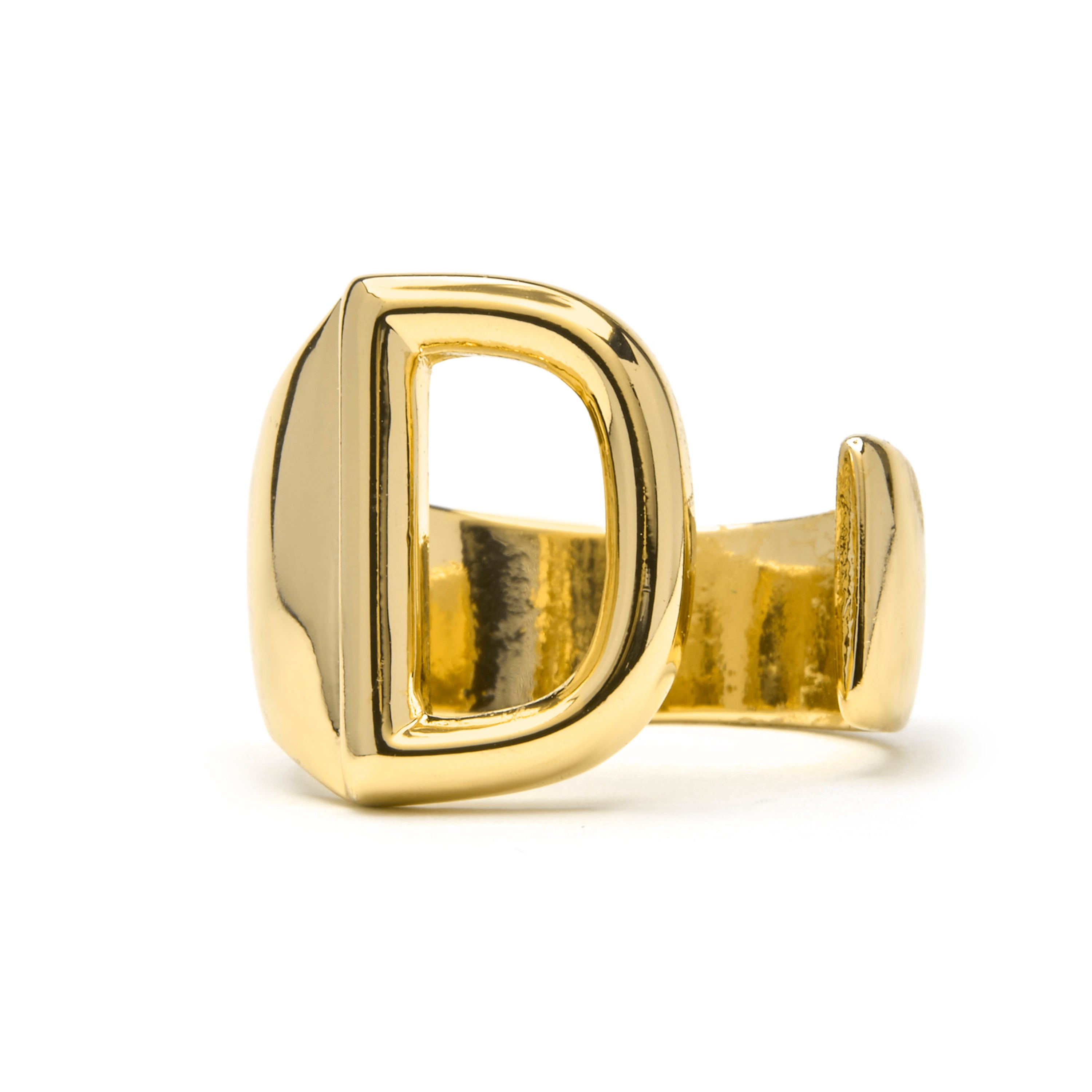 Anillo acabado oro amarillo 18k - Alphabet