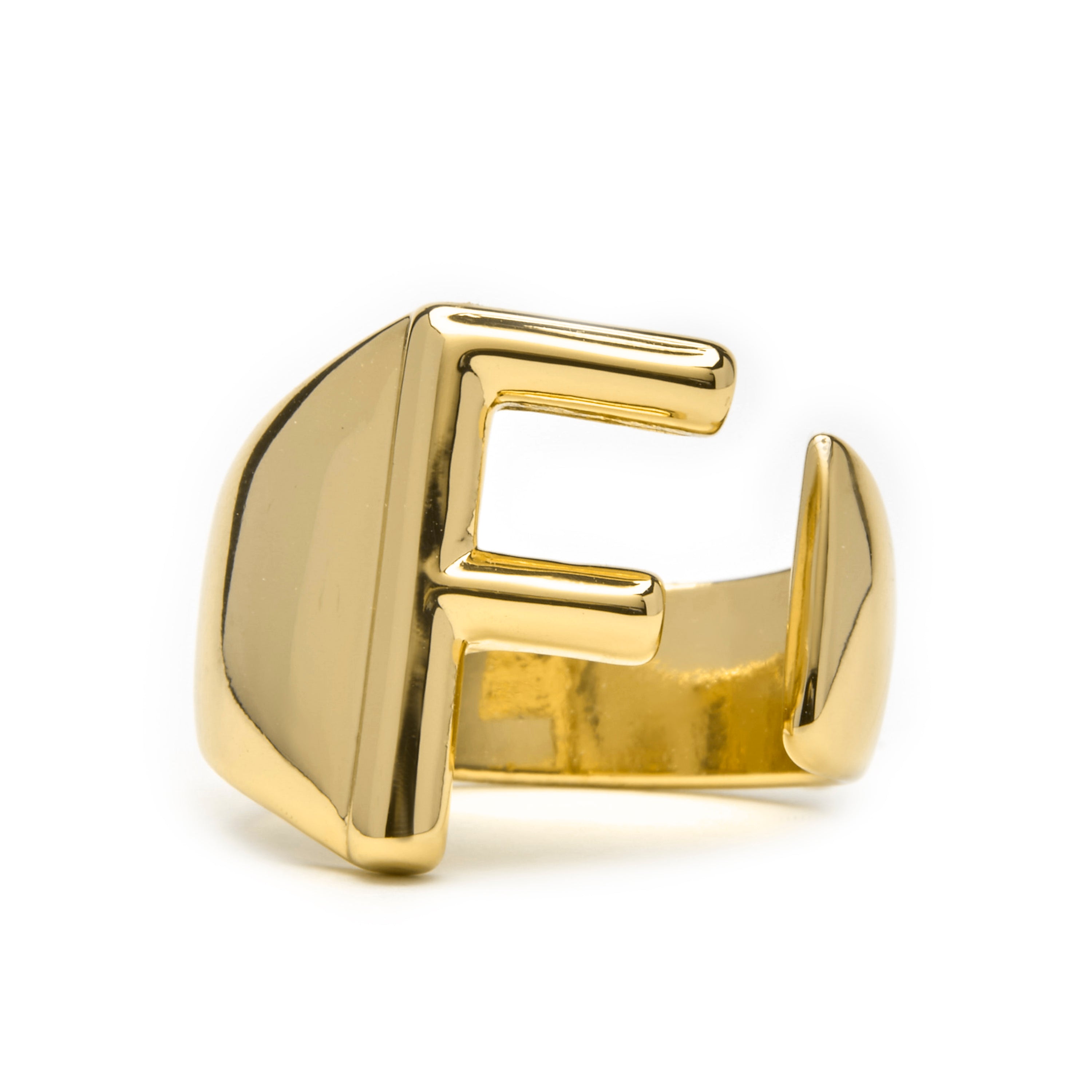 Anillo acabado oro amarillo 18k - Alphabet