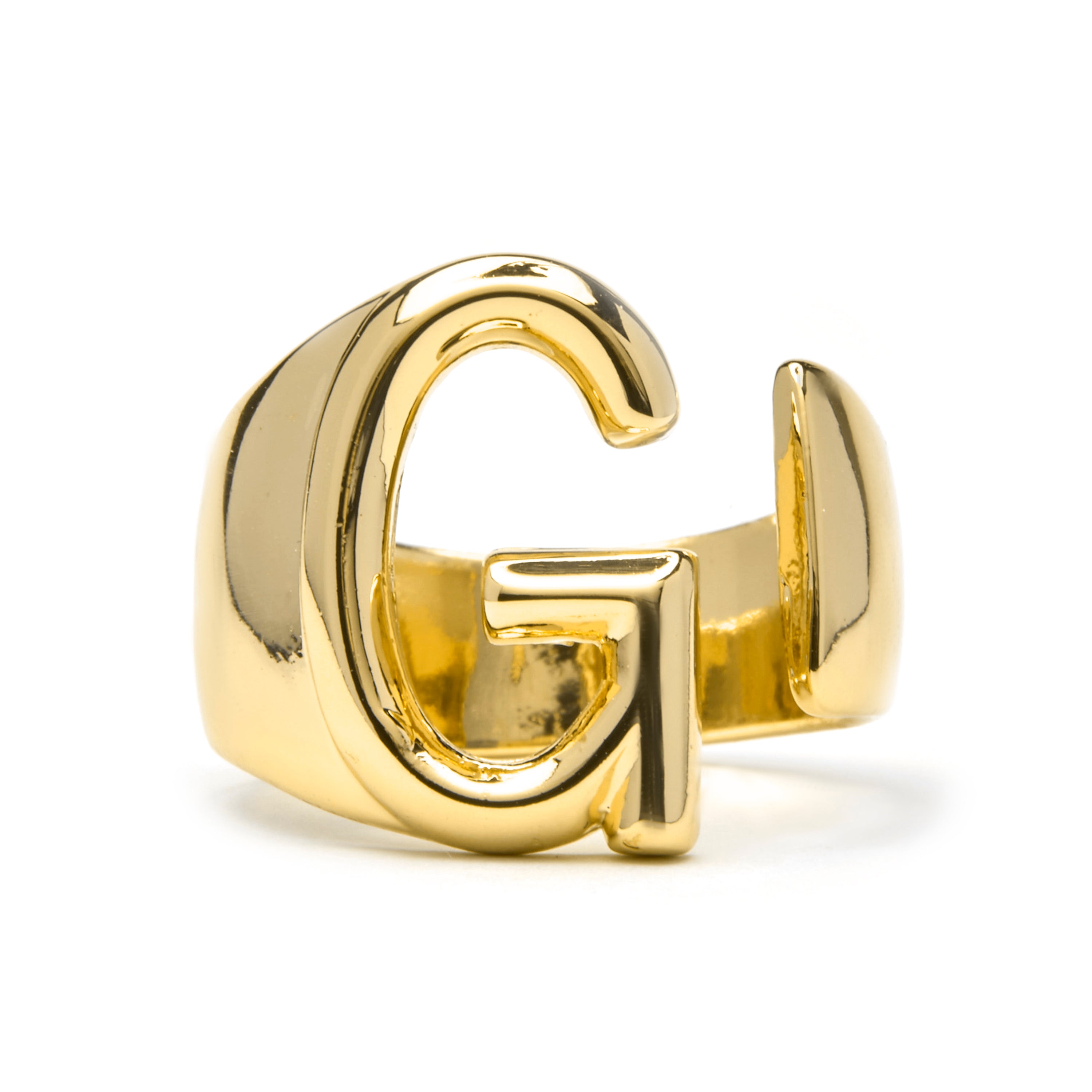 Anillo acabado oro amarillo 18k - Alphabet