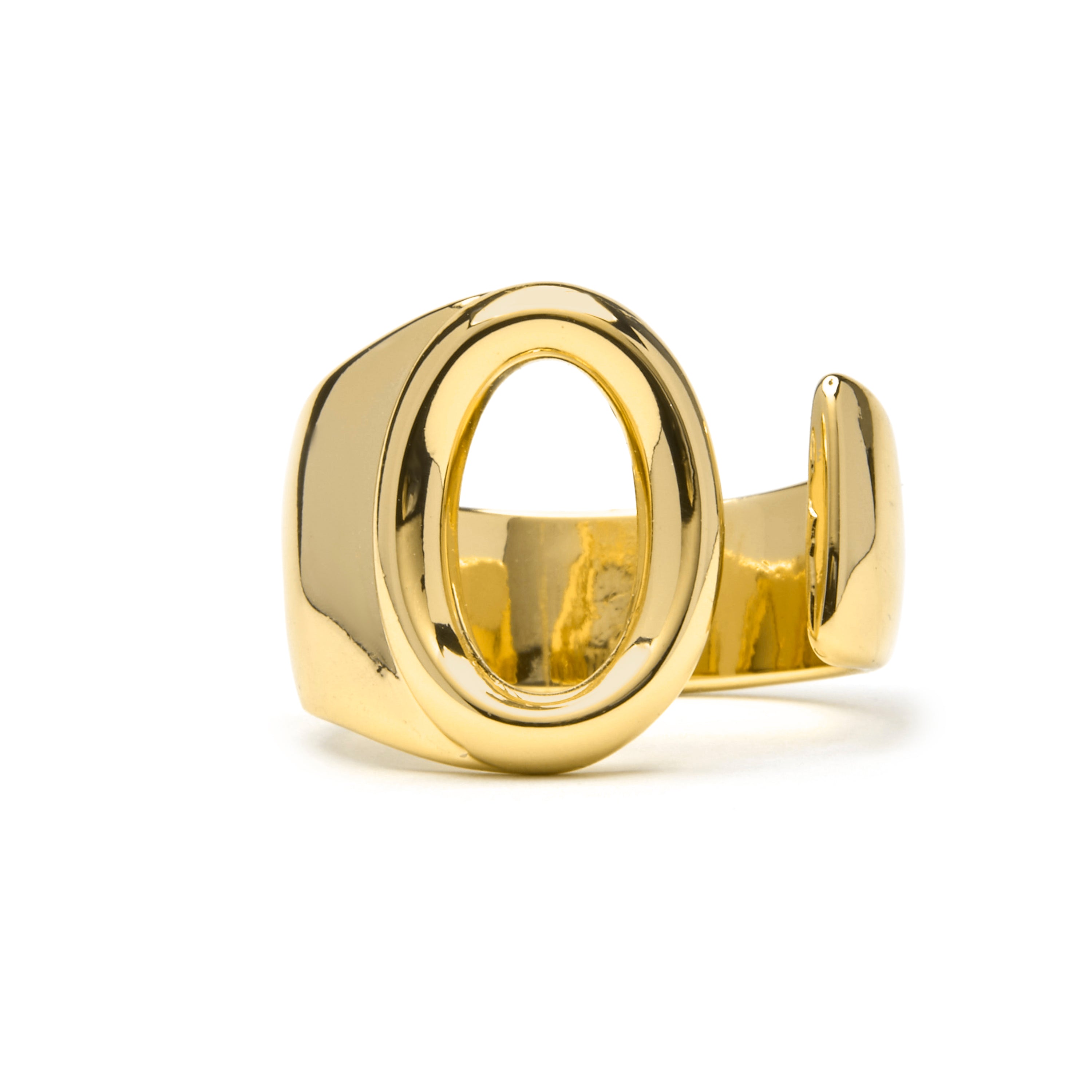 Anillo acabado oro amarillo 18k - Alphabet
