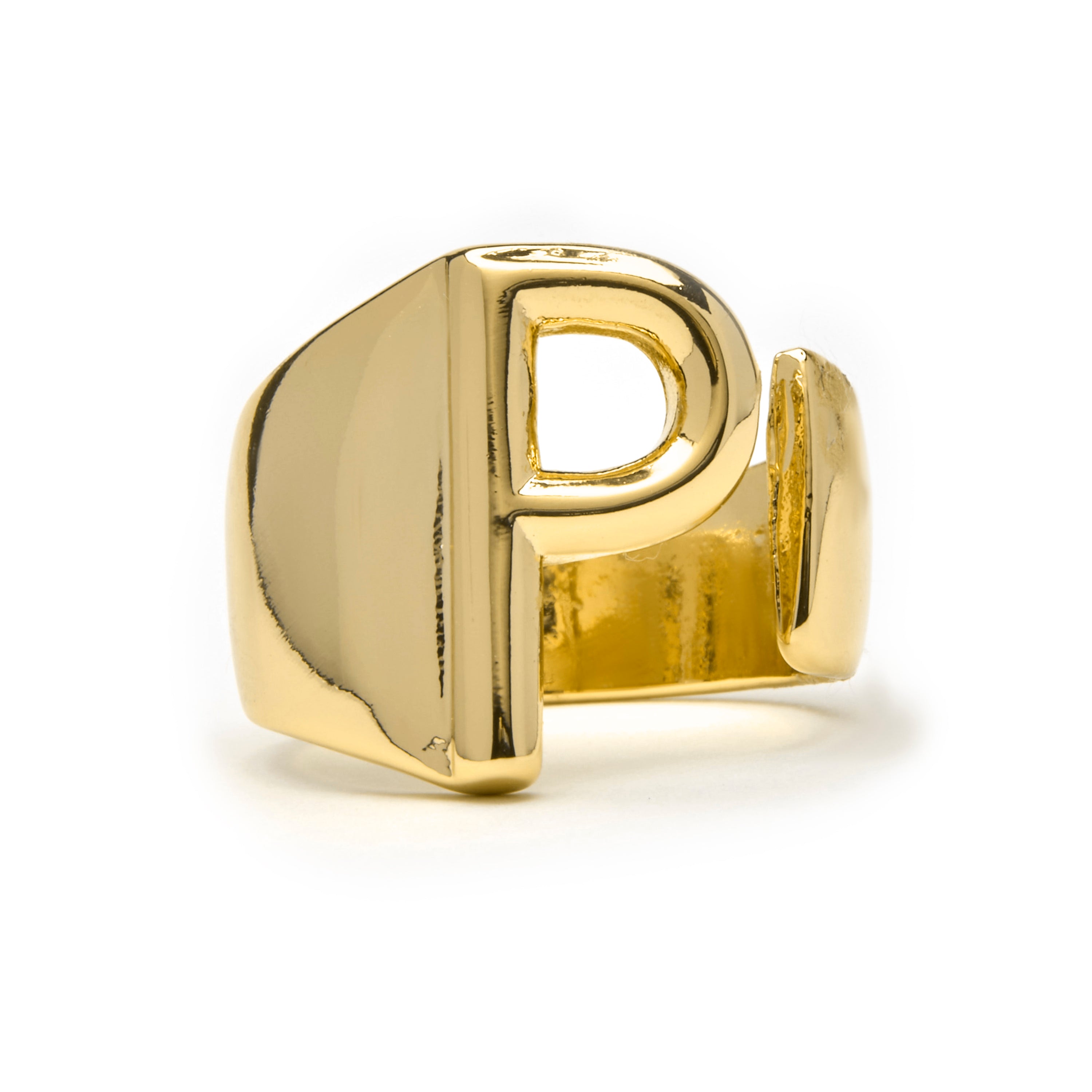Anillo acabado oro amarillo 18k - Alphabet