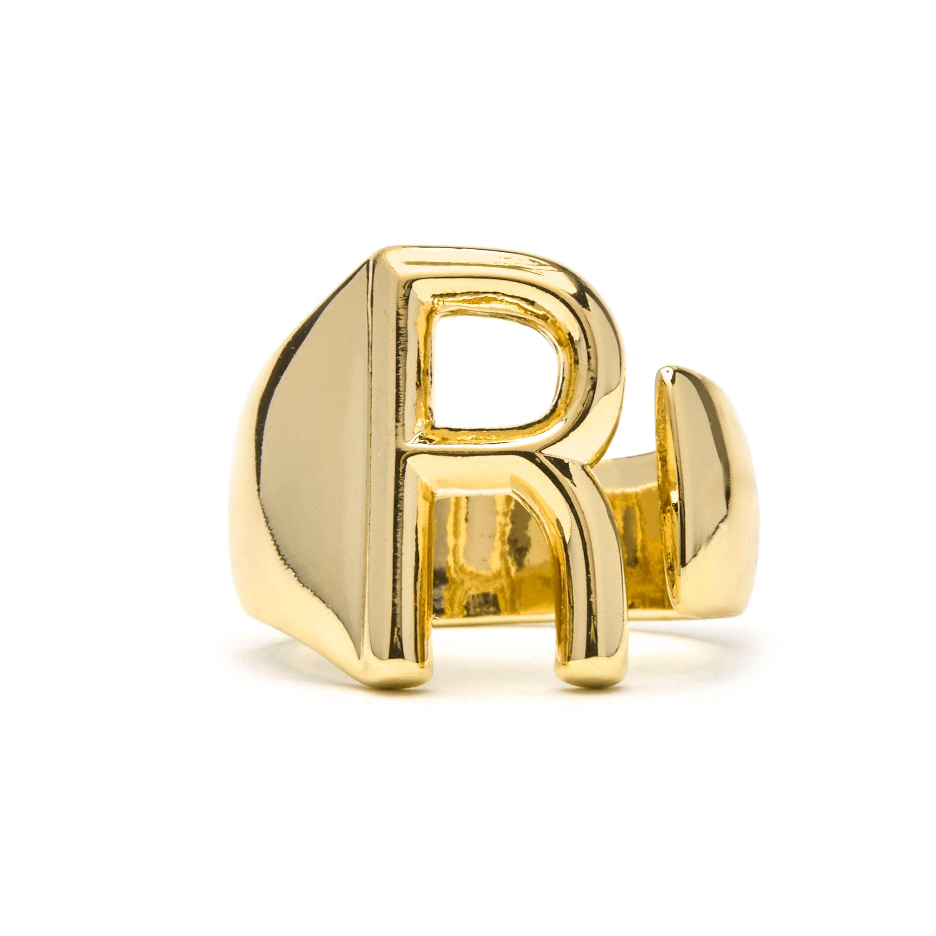 Anillo acabado oro amarillo 18k - Alphabet