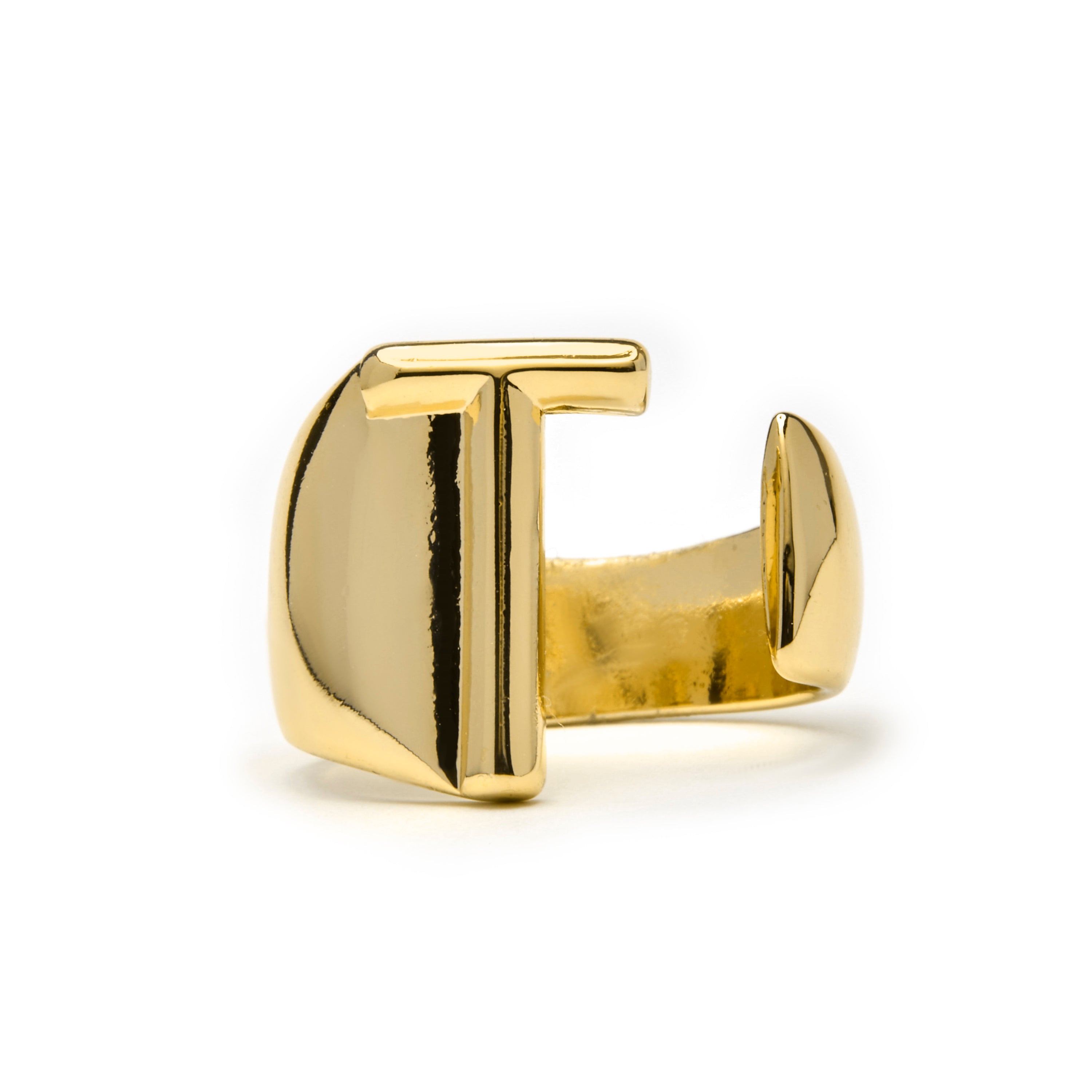 Anillo acabado oro amarillo 18k - Alphabet