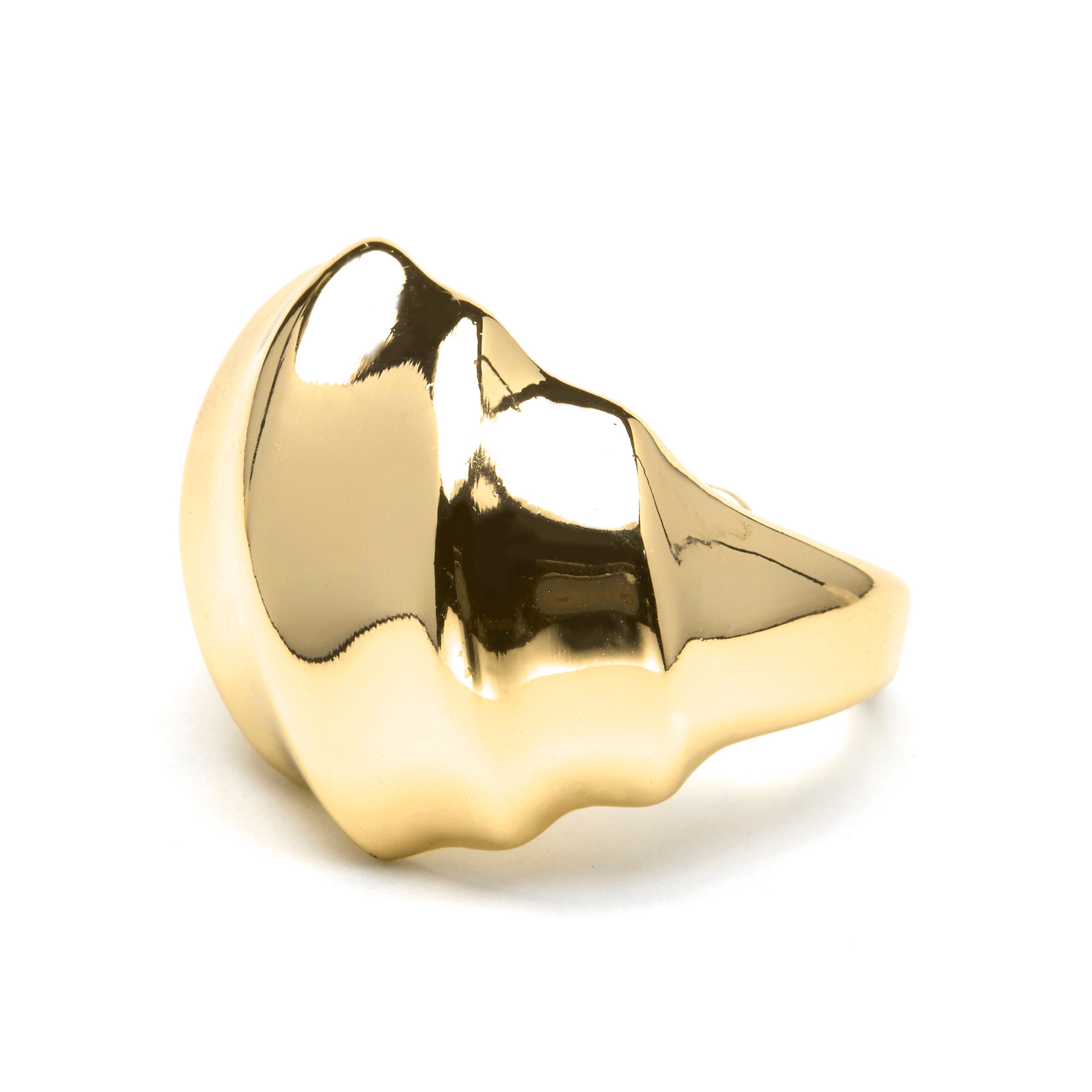 Anillo acabado en oro amarillo de 18k - Dinu