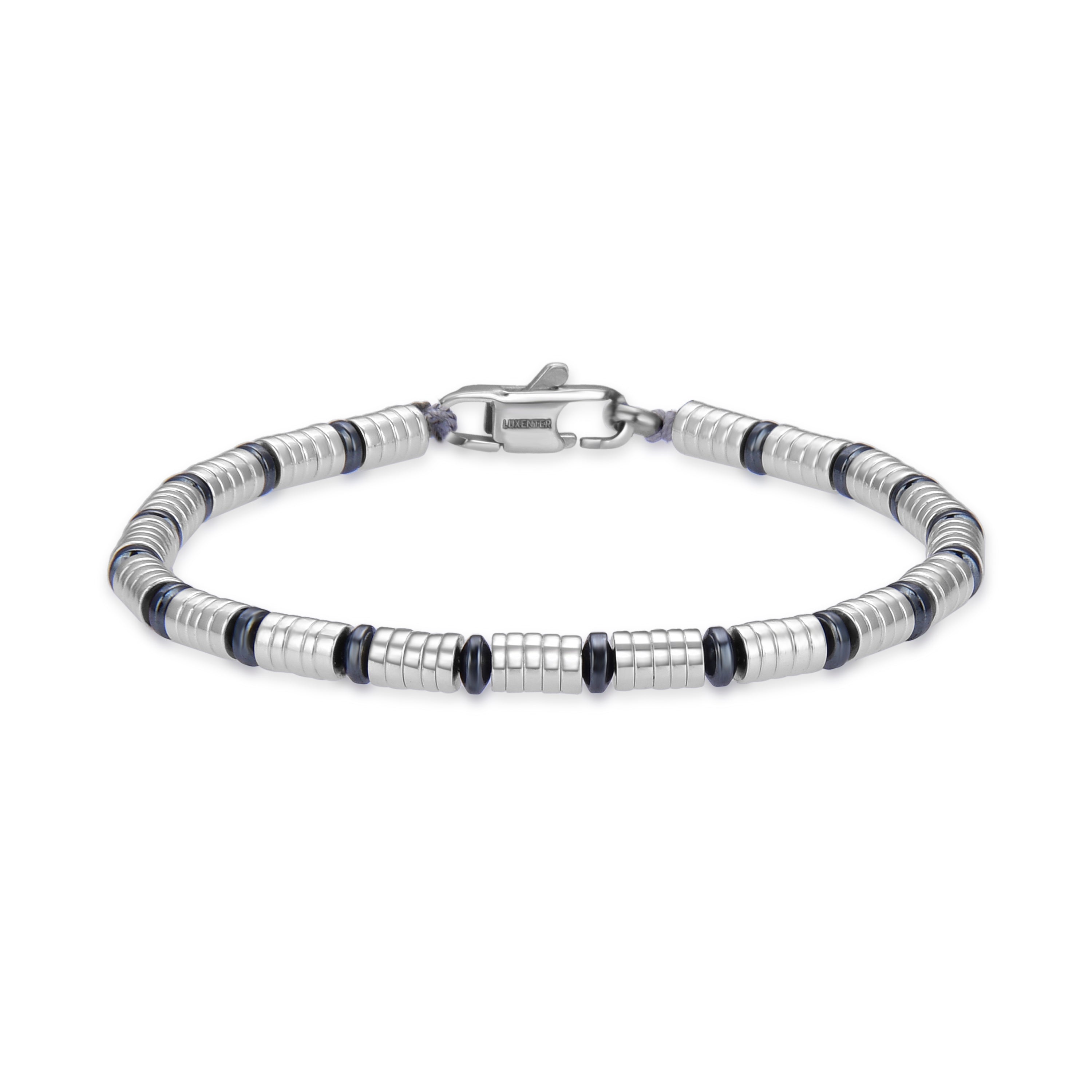 Pulsera de Hematite acabada en rodio - Kisah