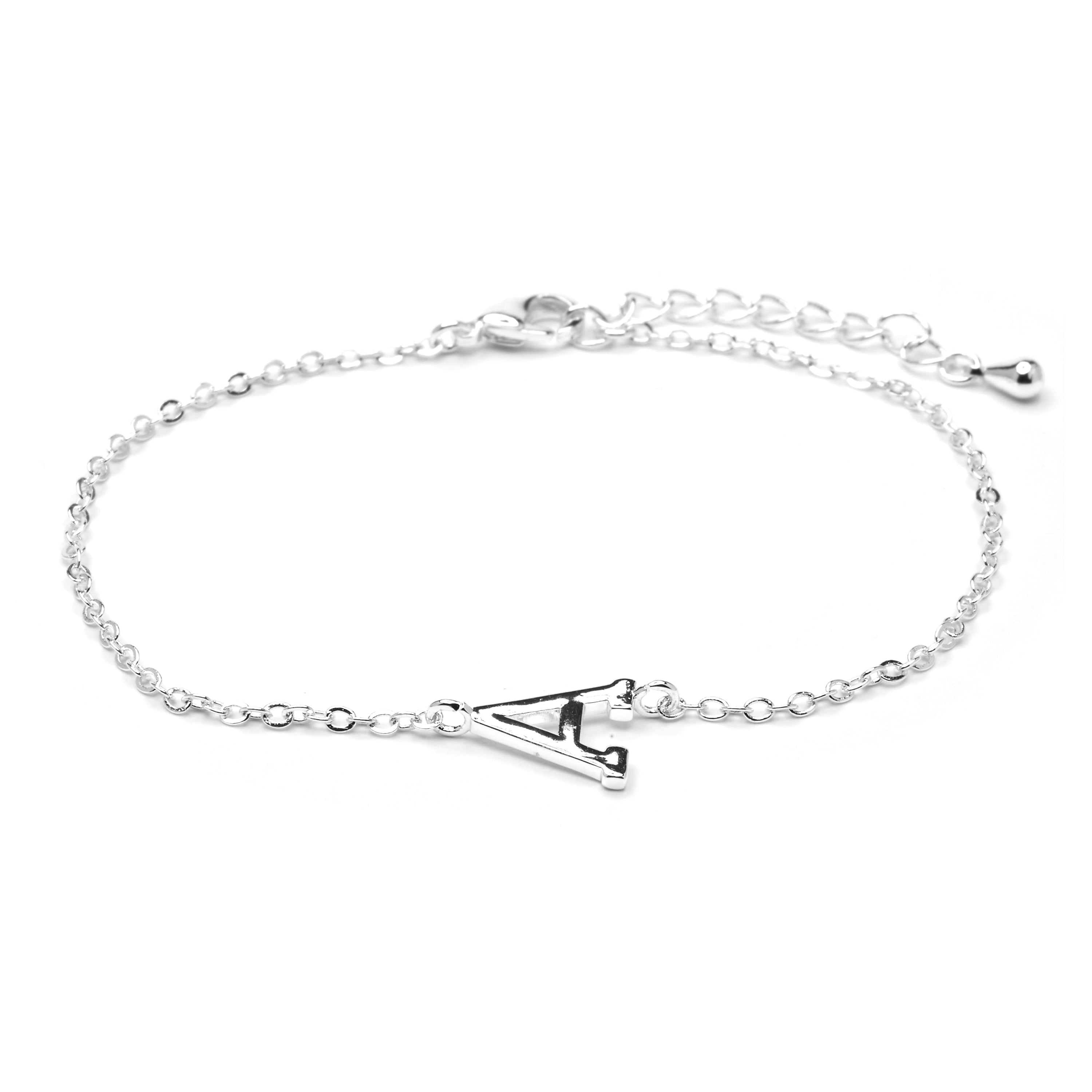 Pulsera acabado plata - Alphabet