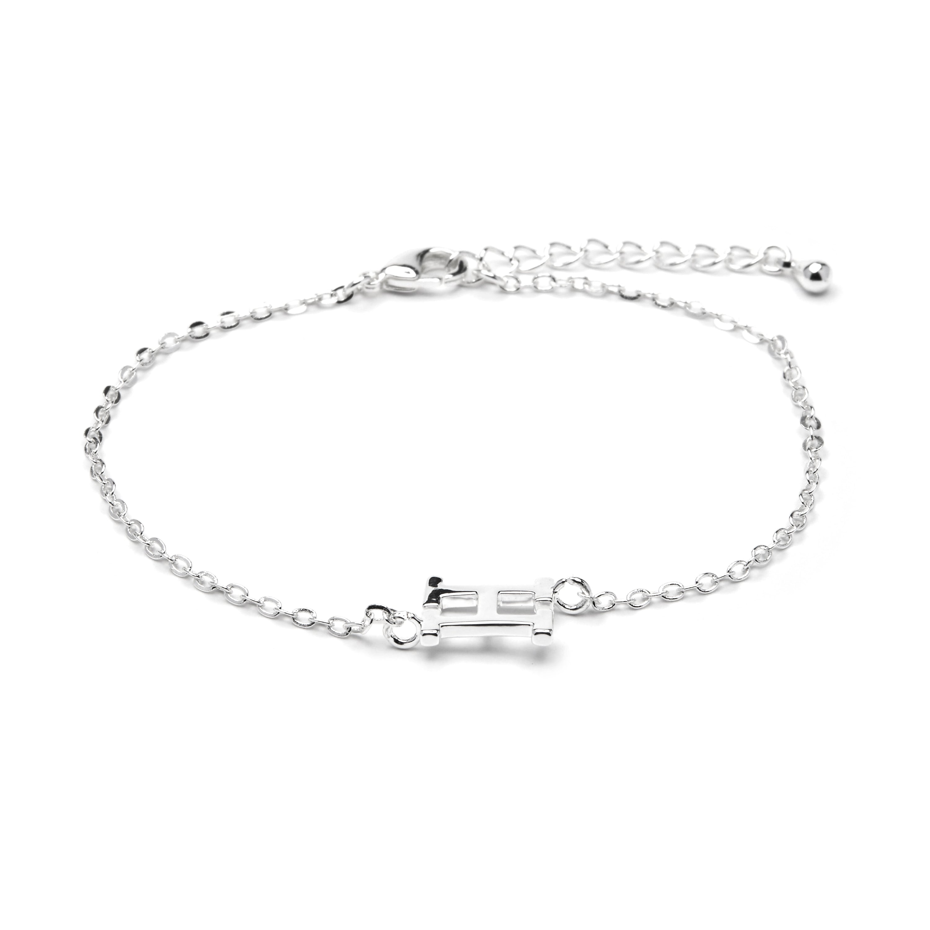 Pulsera acabado plata - Alphabet