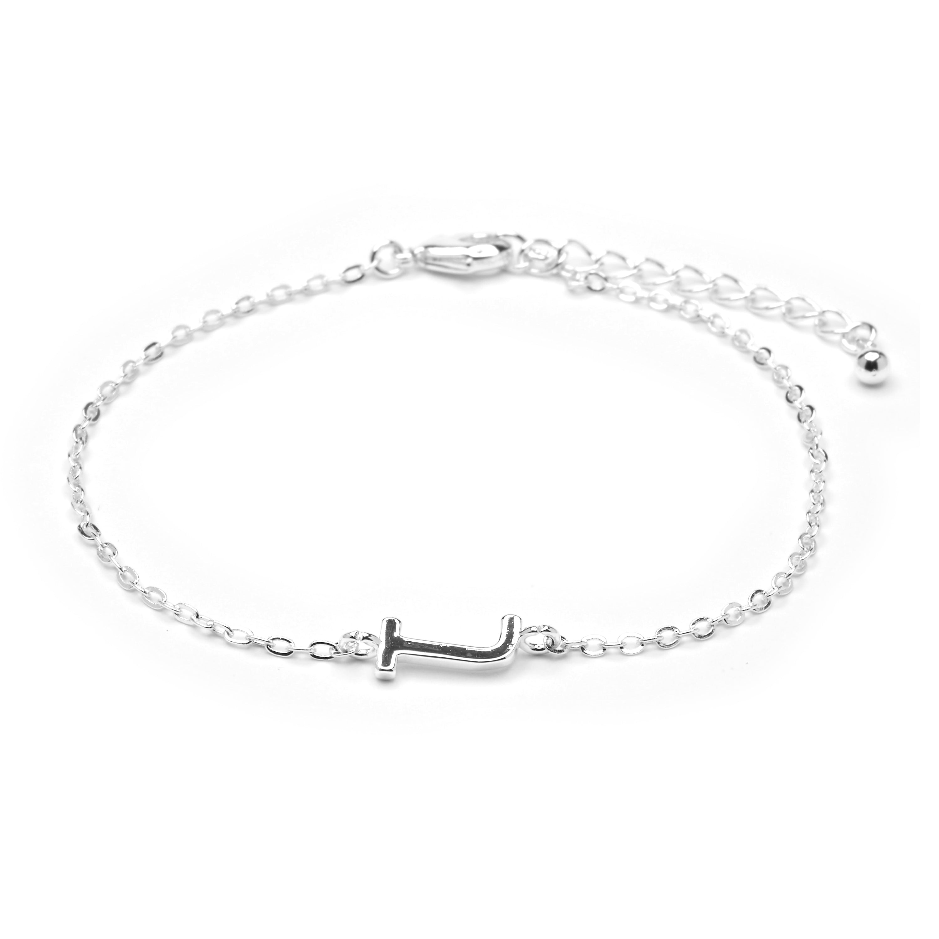 Pulsera acabado plata - Alphabet