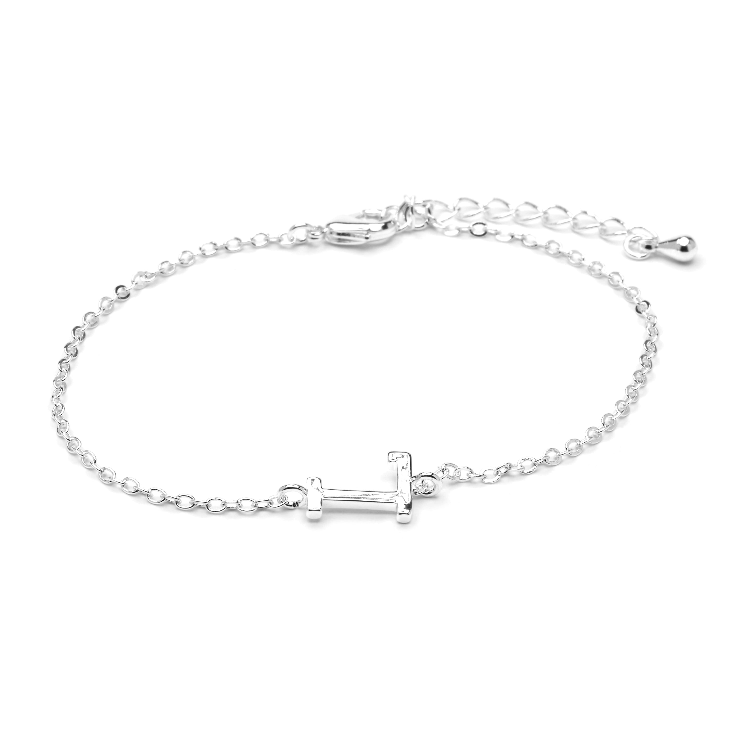 Pulsera acabado plata - Alphabet