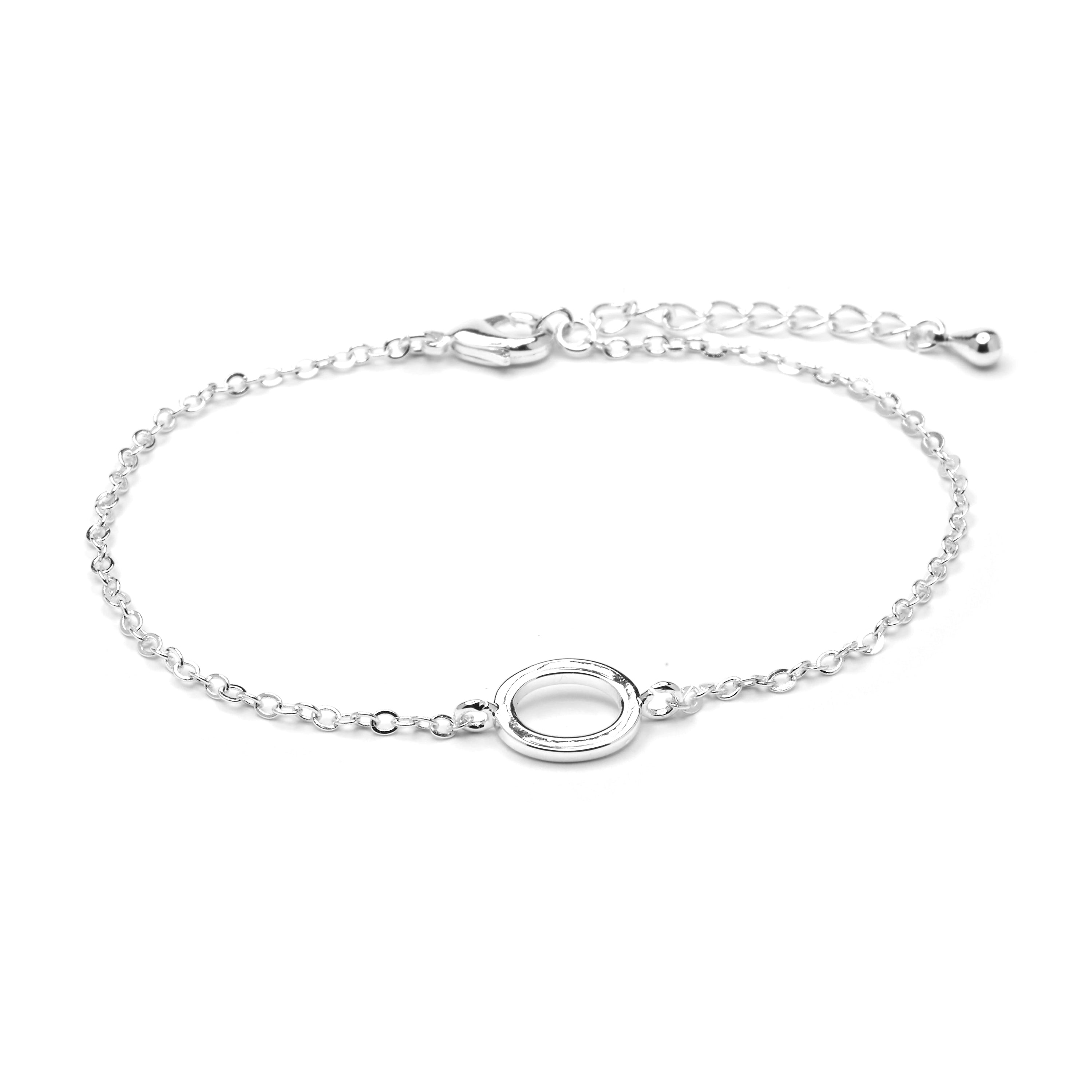 Pulsera acabado plata - Alphabet