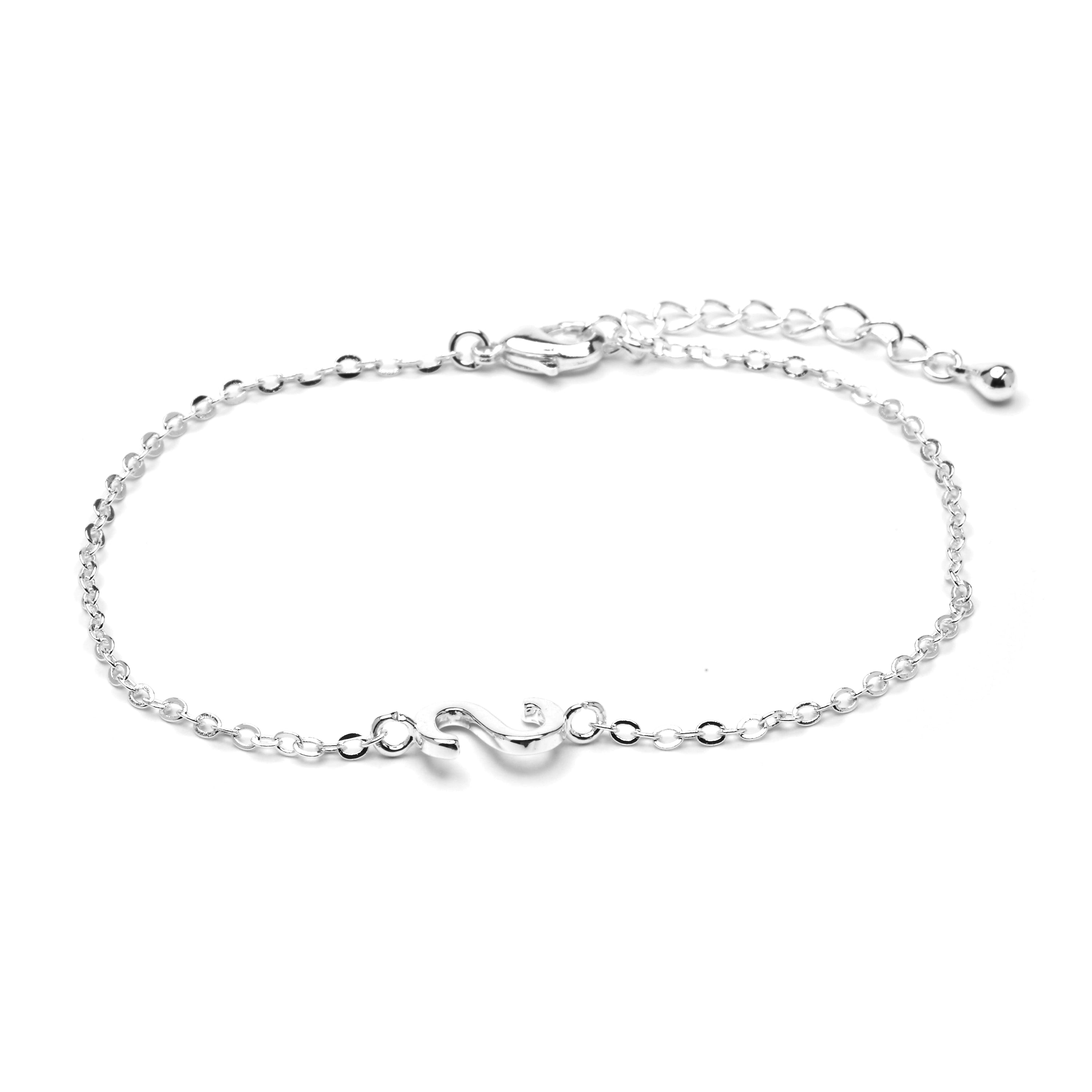 Pulsera acabado plata - Alphabet