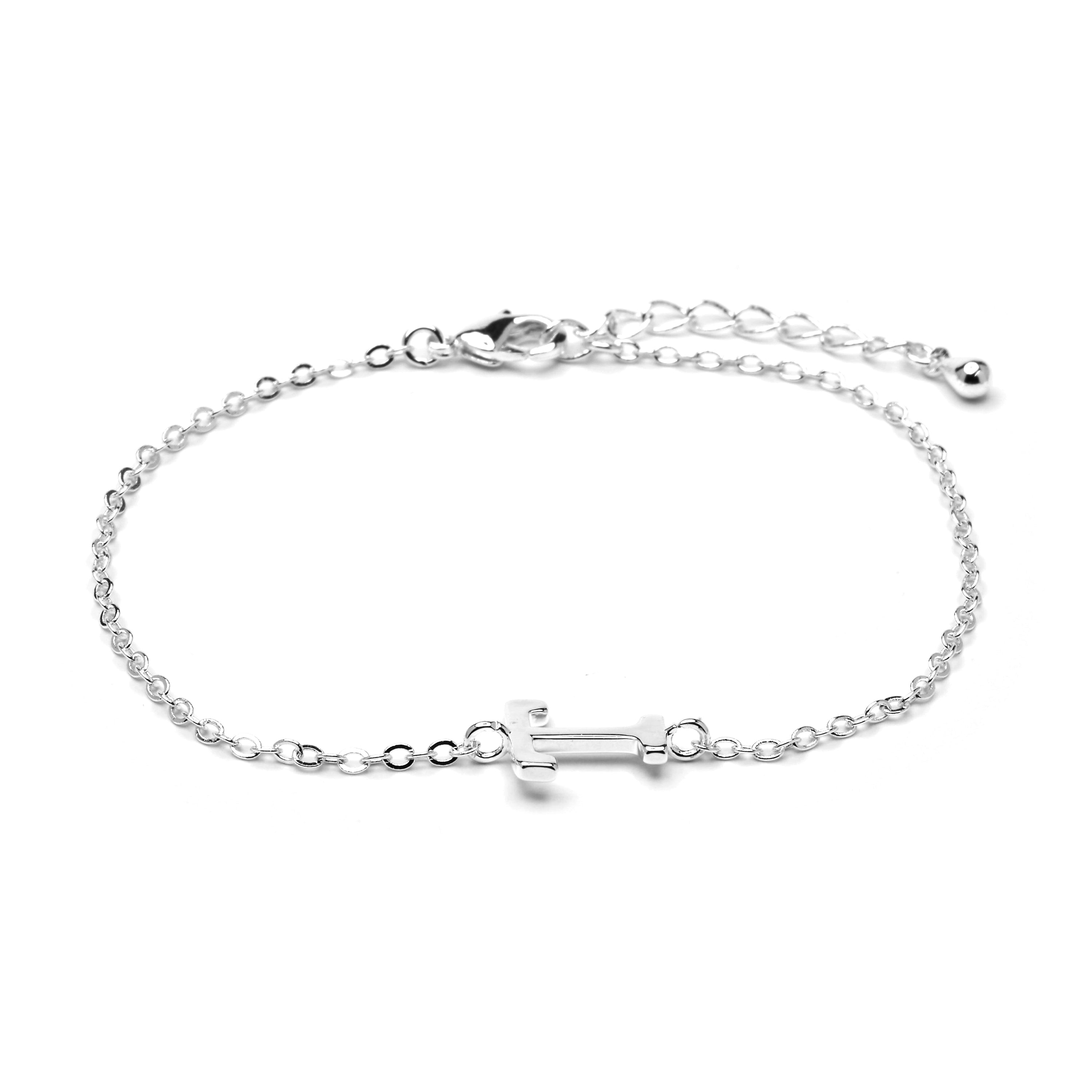 Pulsera acabado plata - Alphabet