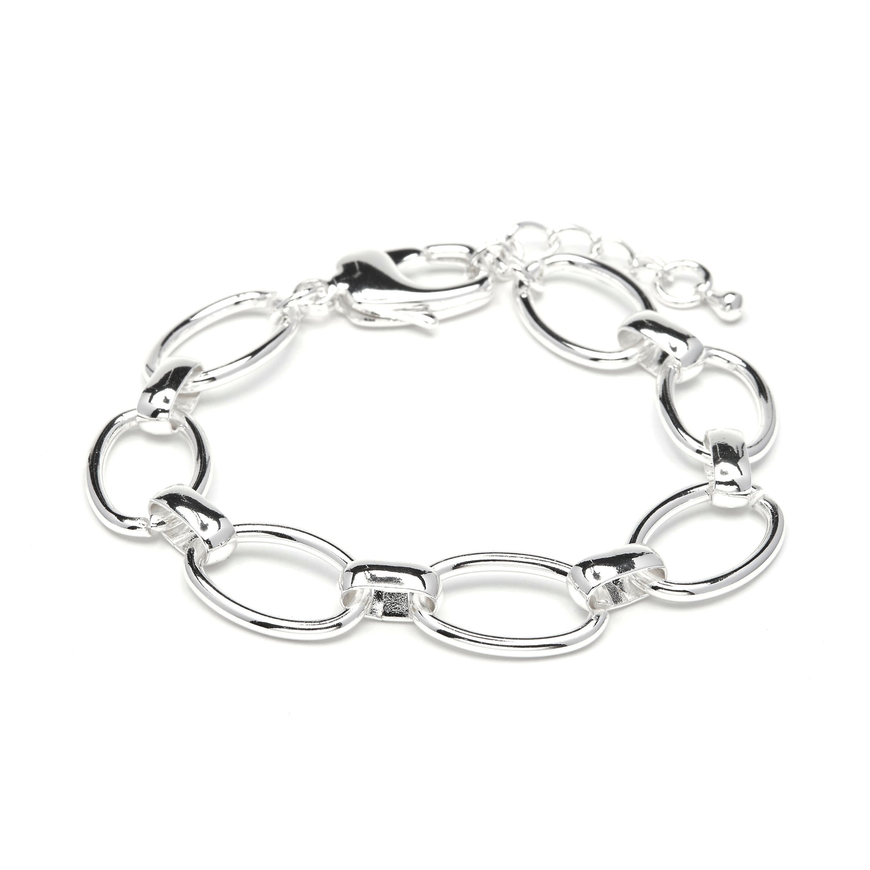 Pulsera acabado en rodio - Ciati