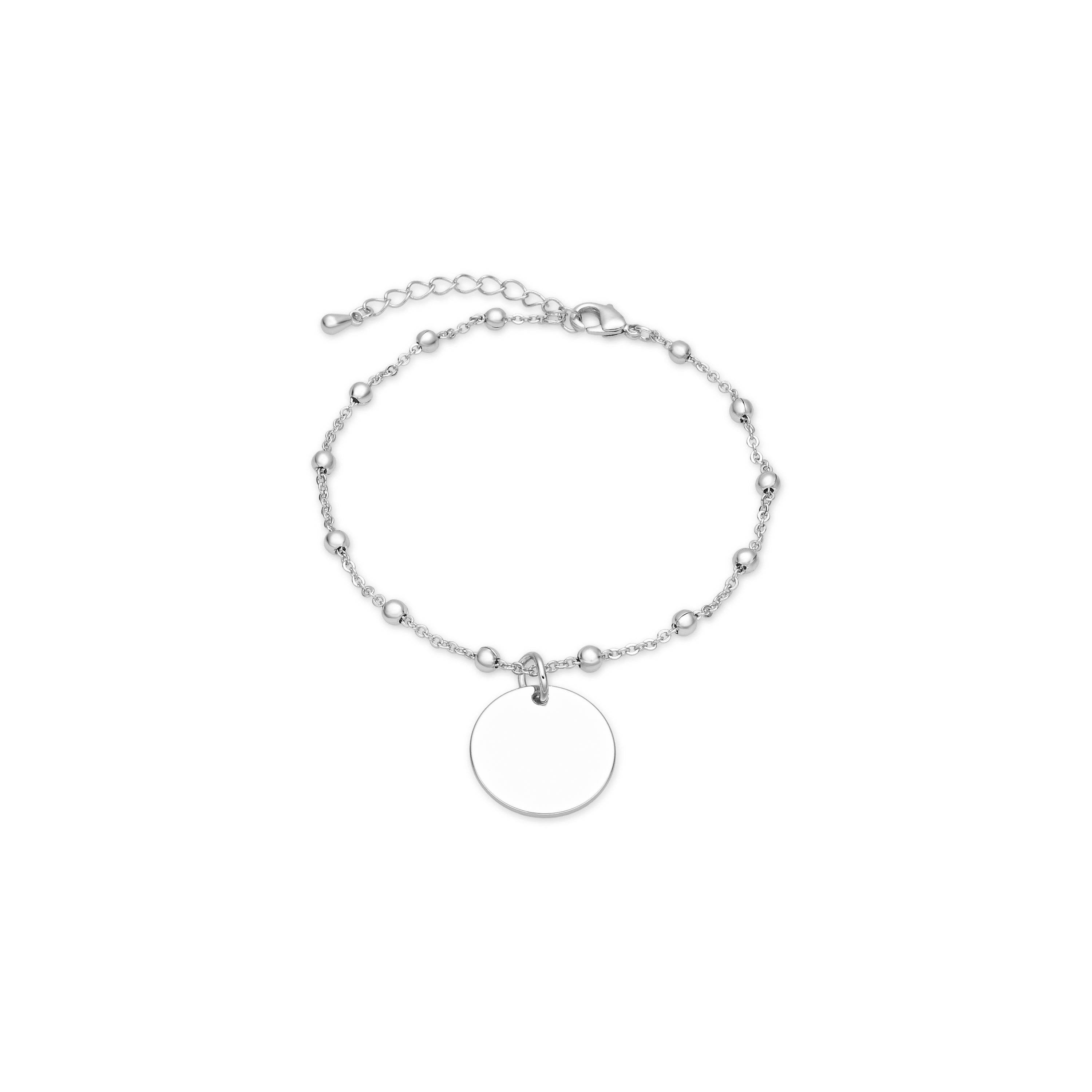 Pulsera acabado en Rodio - Bizi