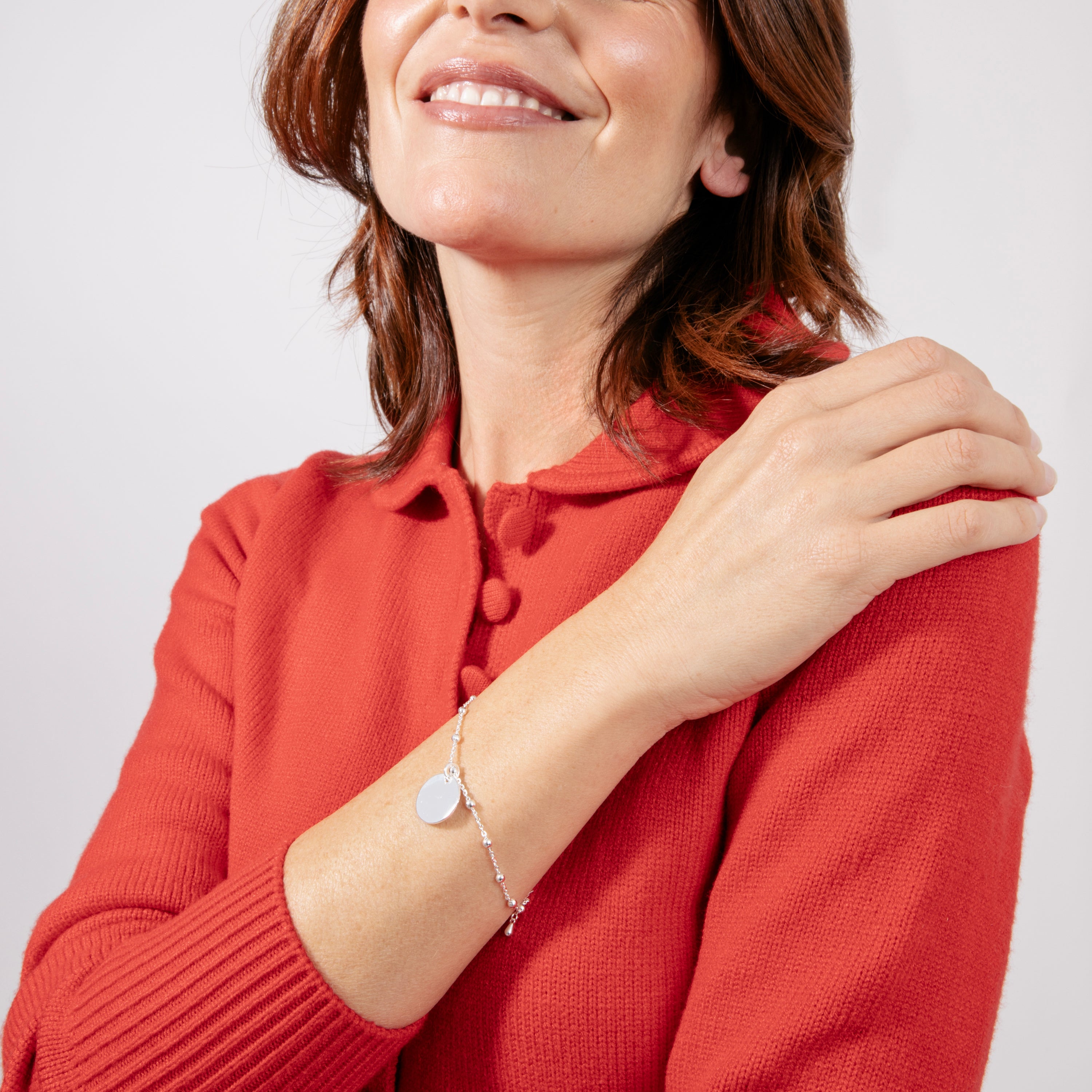 Pulsera acabado en Rodio - Bizi