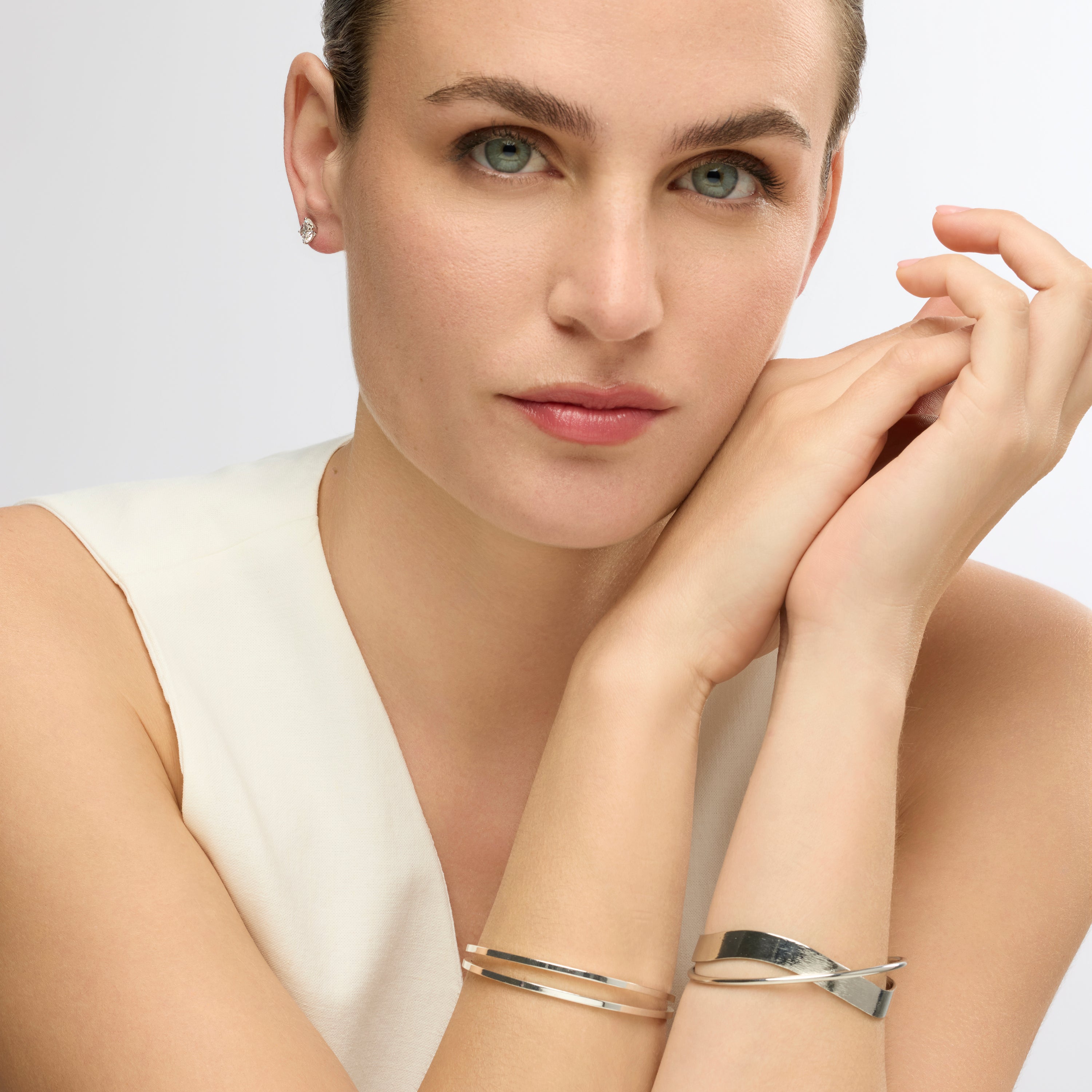 Brazalete acabado oro amarillo 18k - Rorak