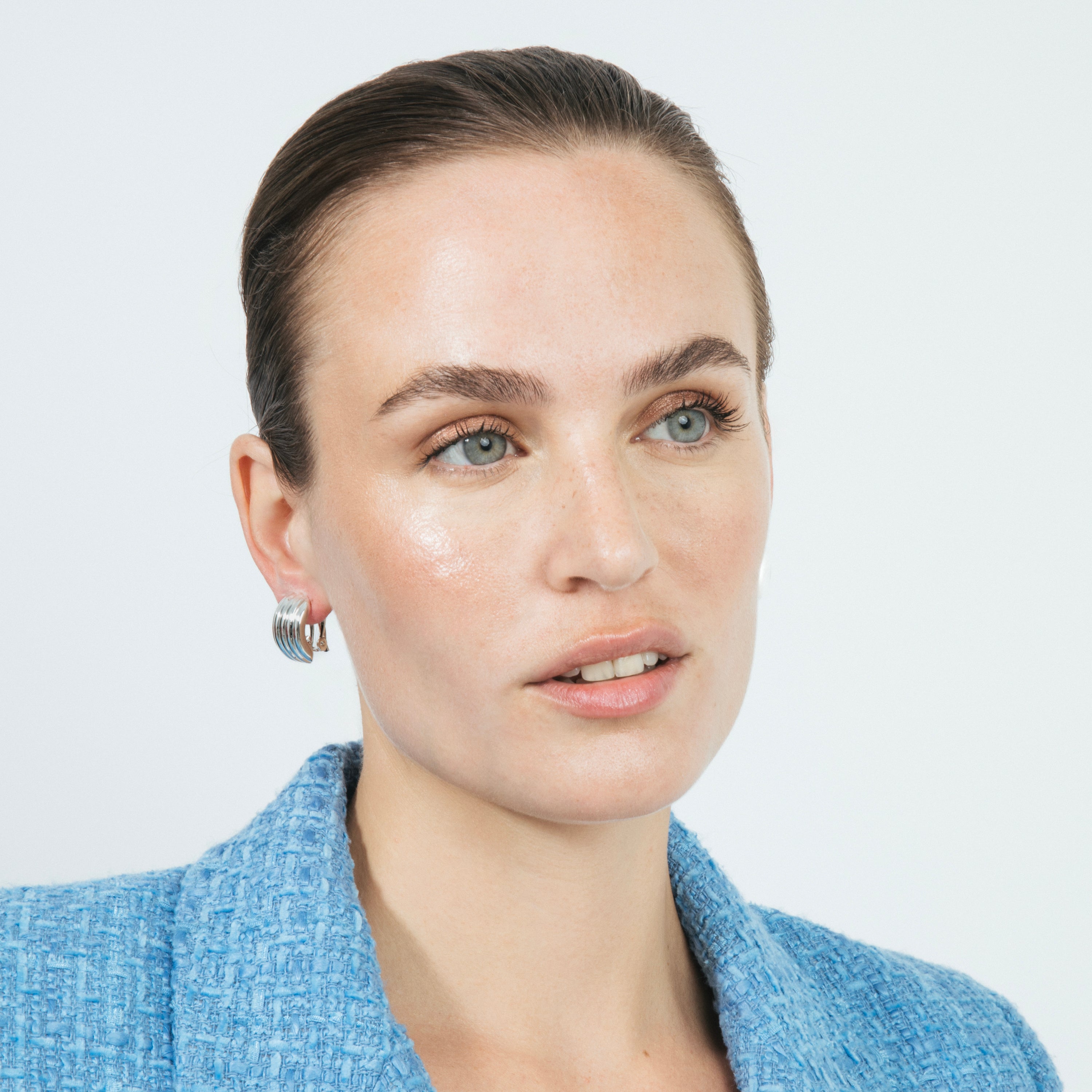 Pendientes acabado en Plata de Ley 925 - Ulakrum