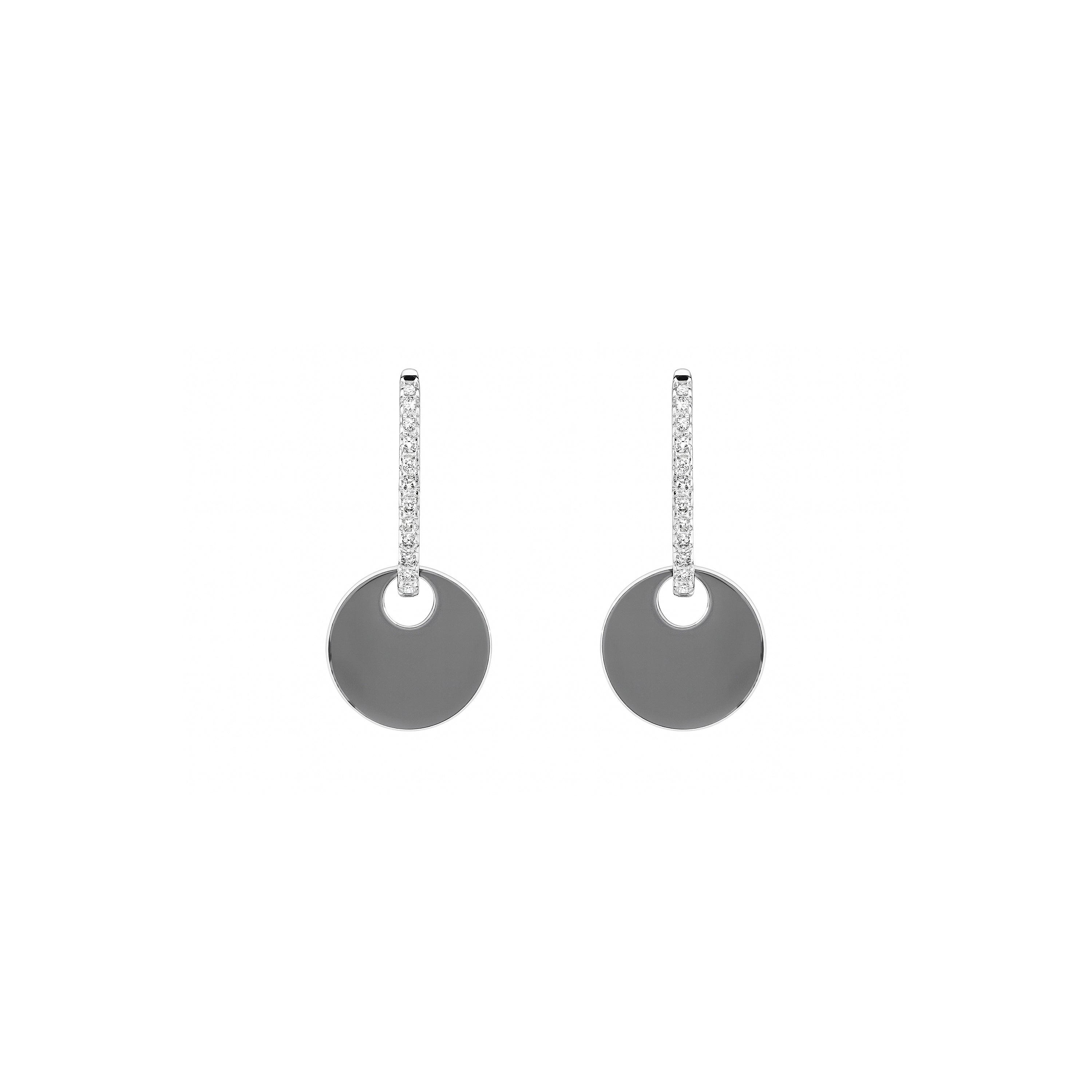 Pendientes acabado en Plata de Ley 925 - Sarif