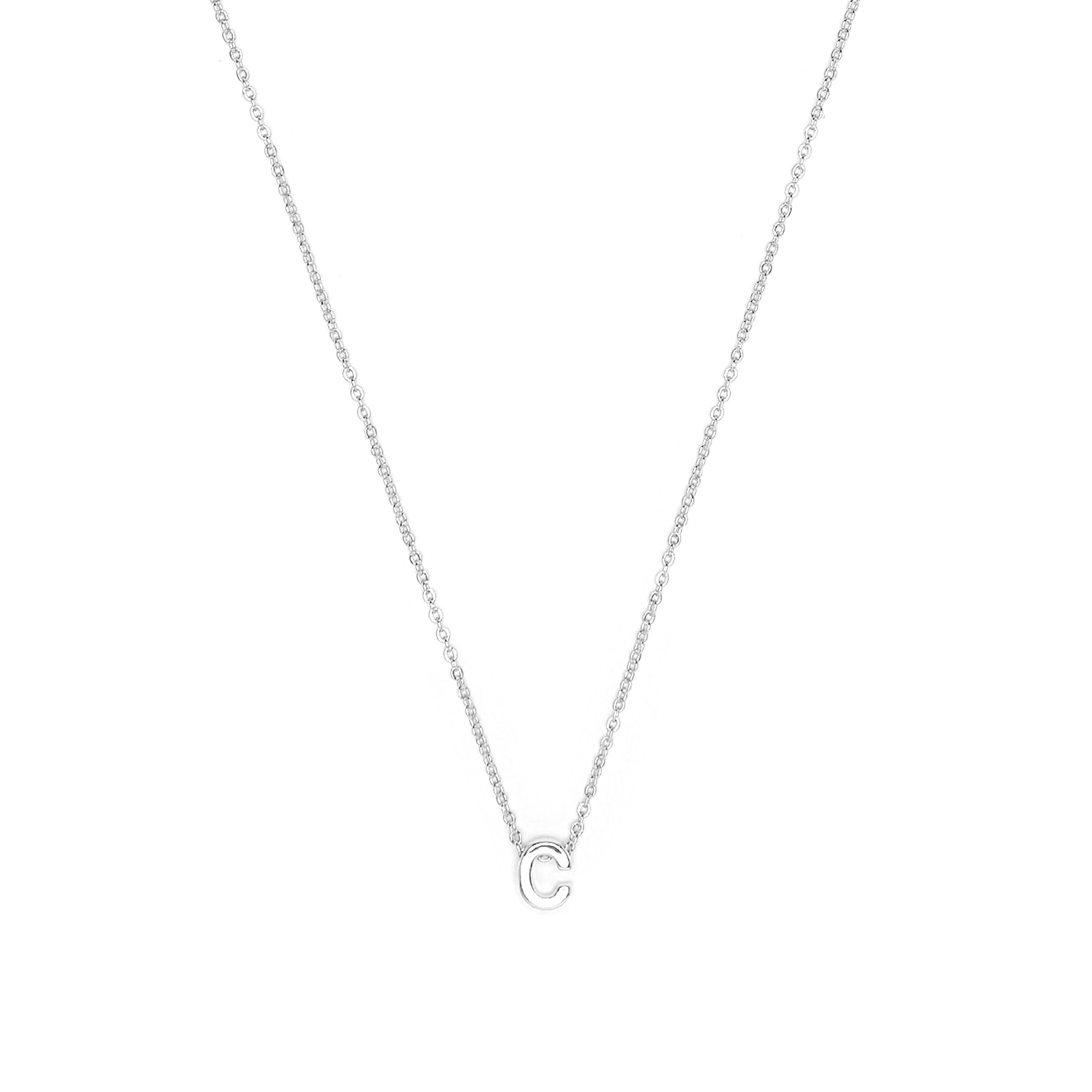 Collar acabado plata - Alphabet