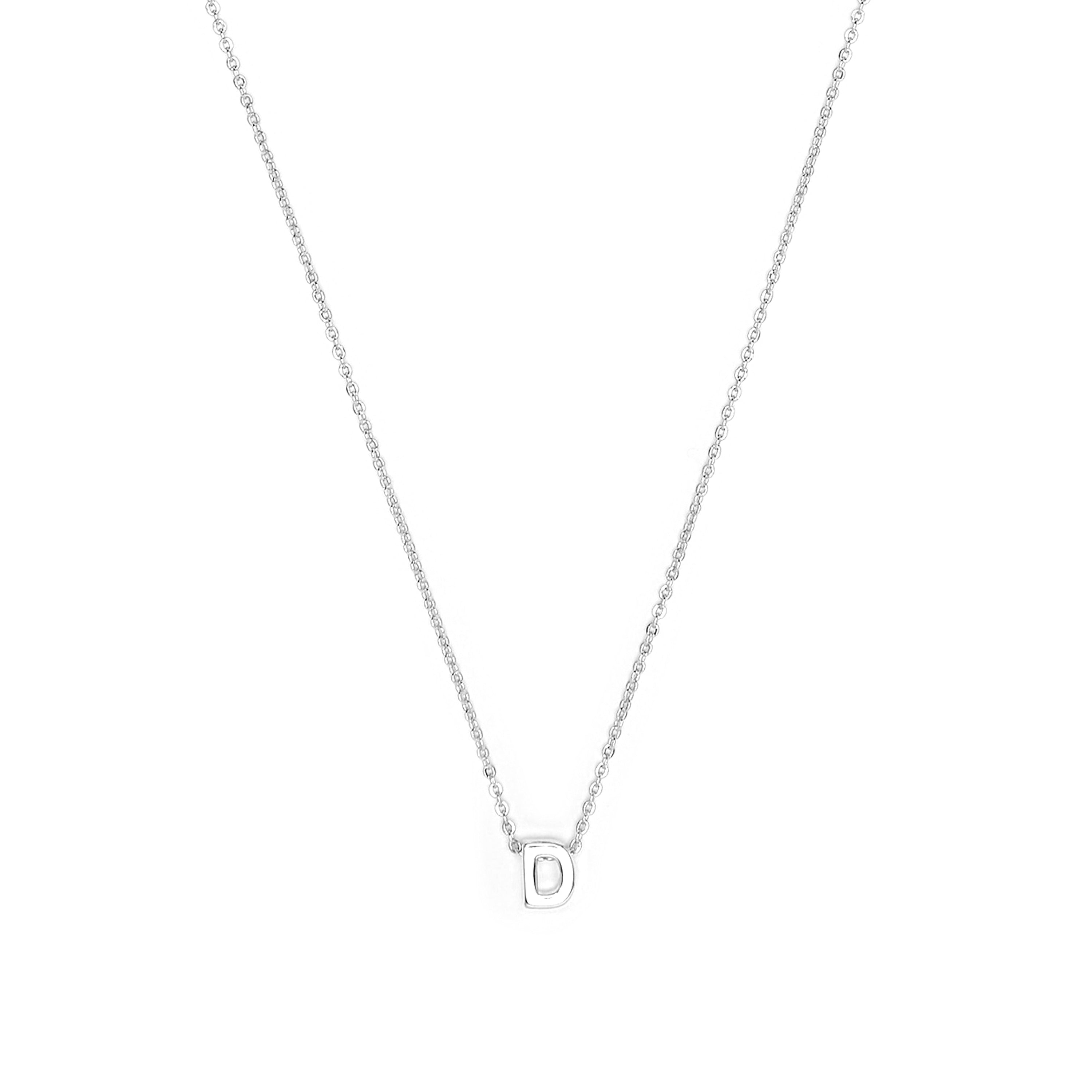 Collar acabado plata - Alphabet