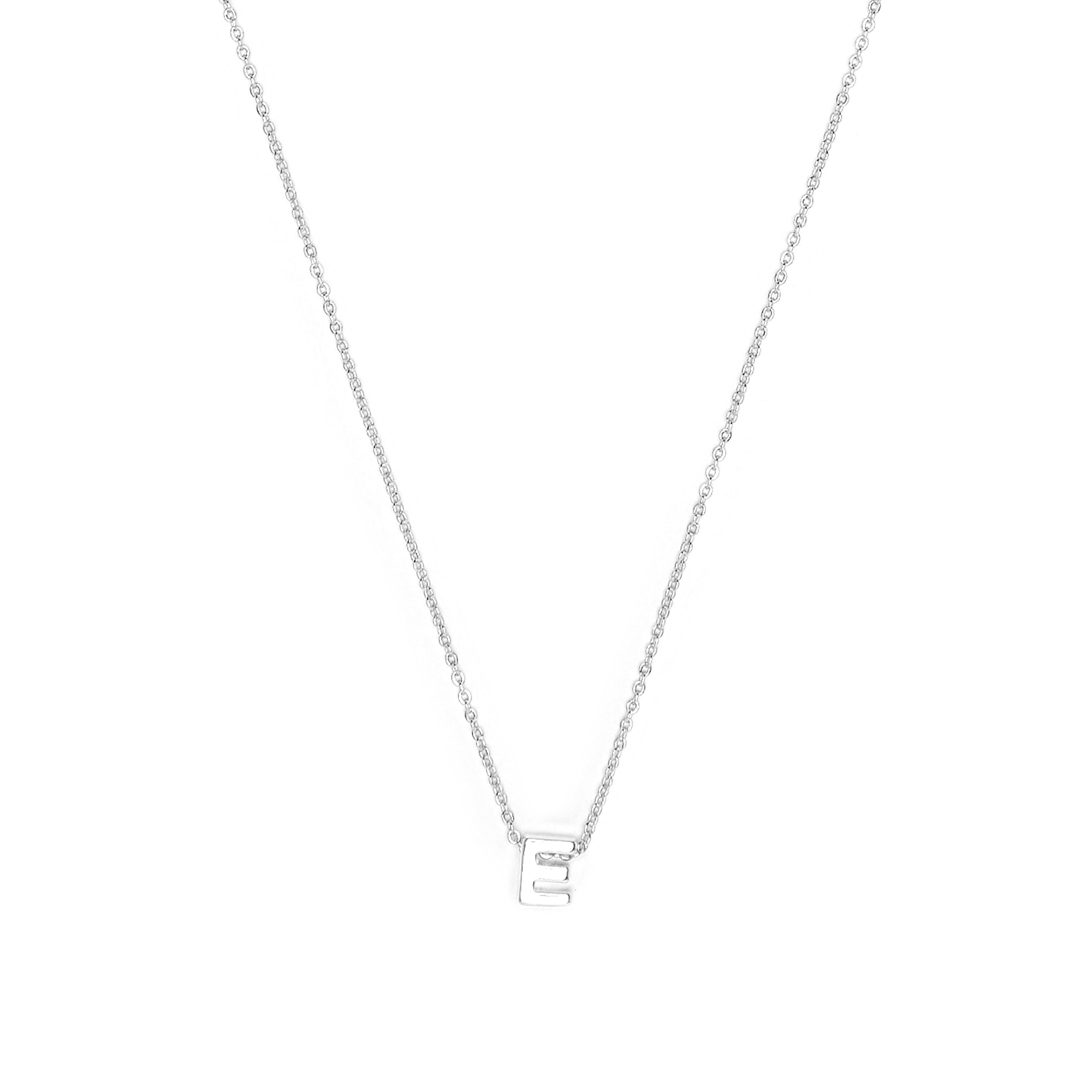 Collar acabado plata - Alphabet