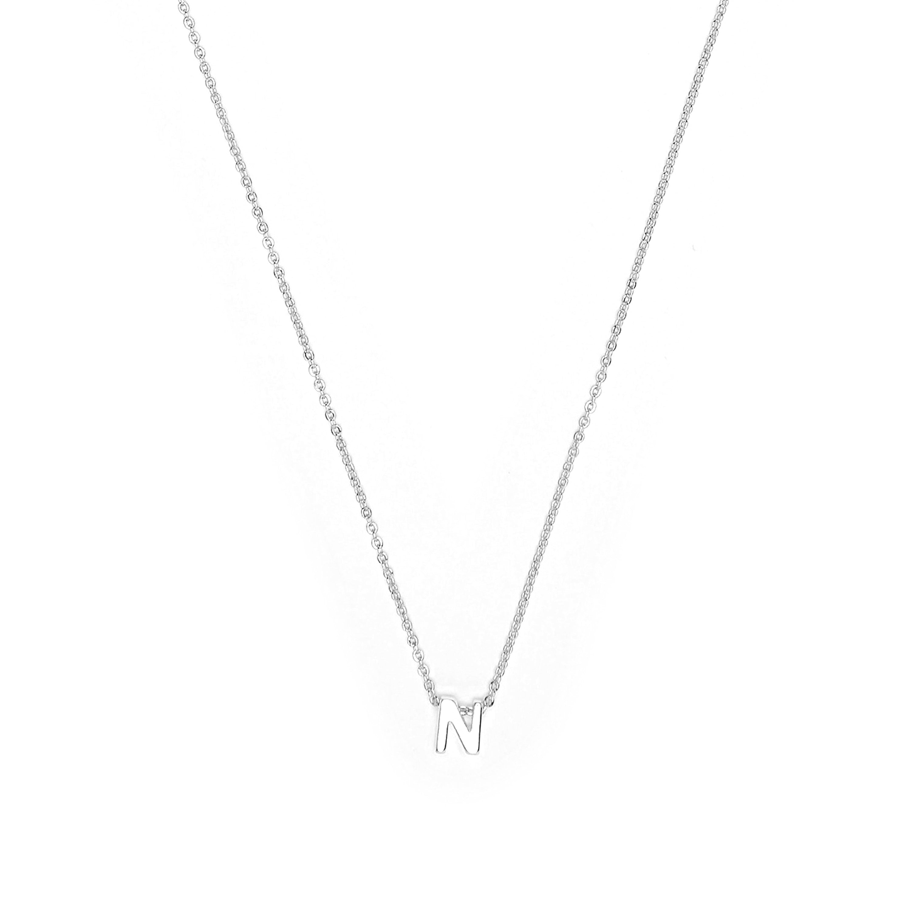 Collar acabado plata - Alphabet